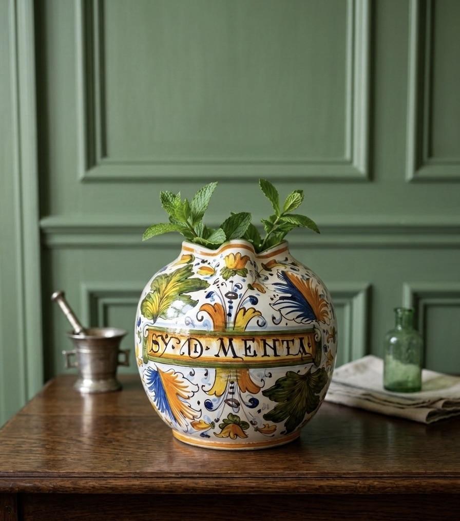 Majolica Ceramic Jug (1 of 7) Majolica Ceramic Jug (1 of 7)