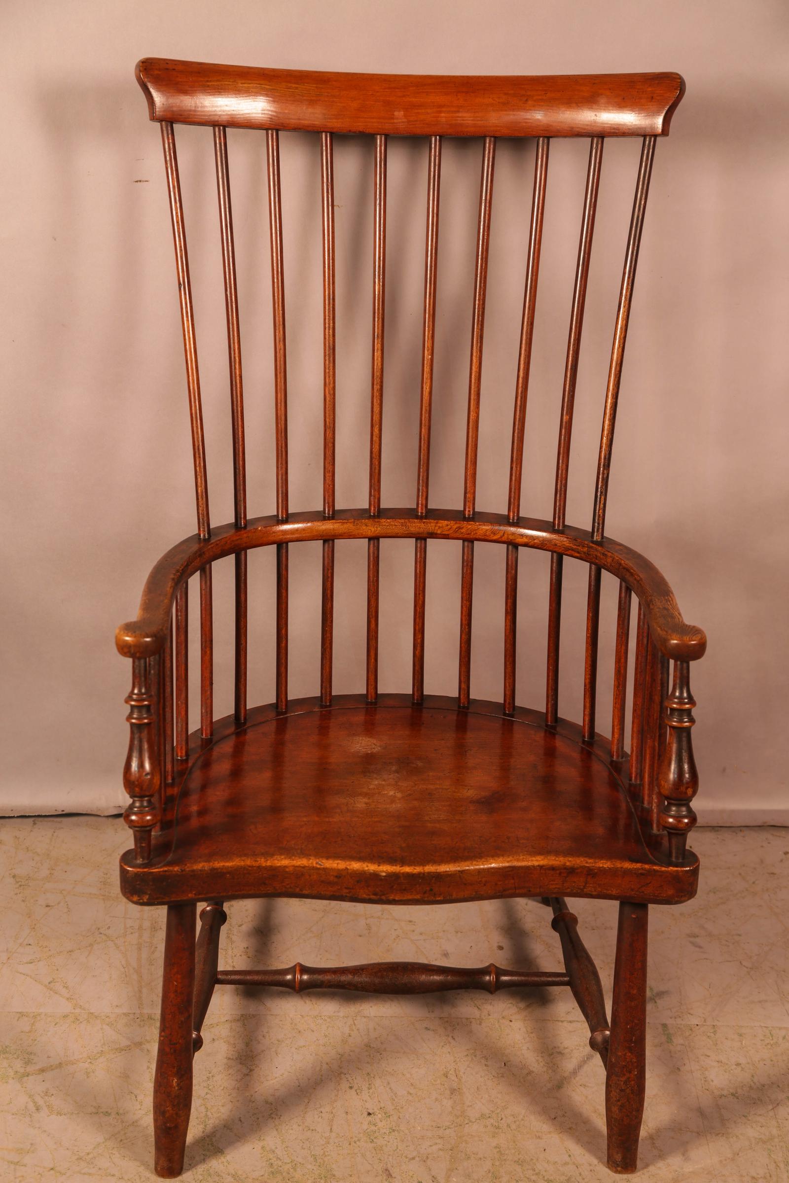 Very Rare Scottish Darvil Windsor Chair (1 of 12)