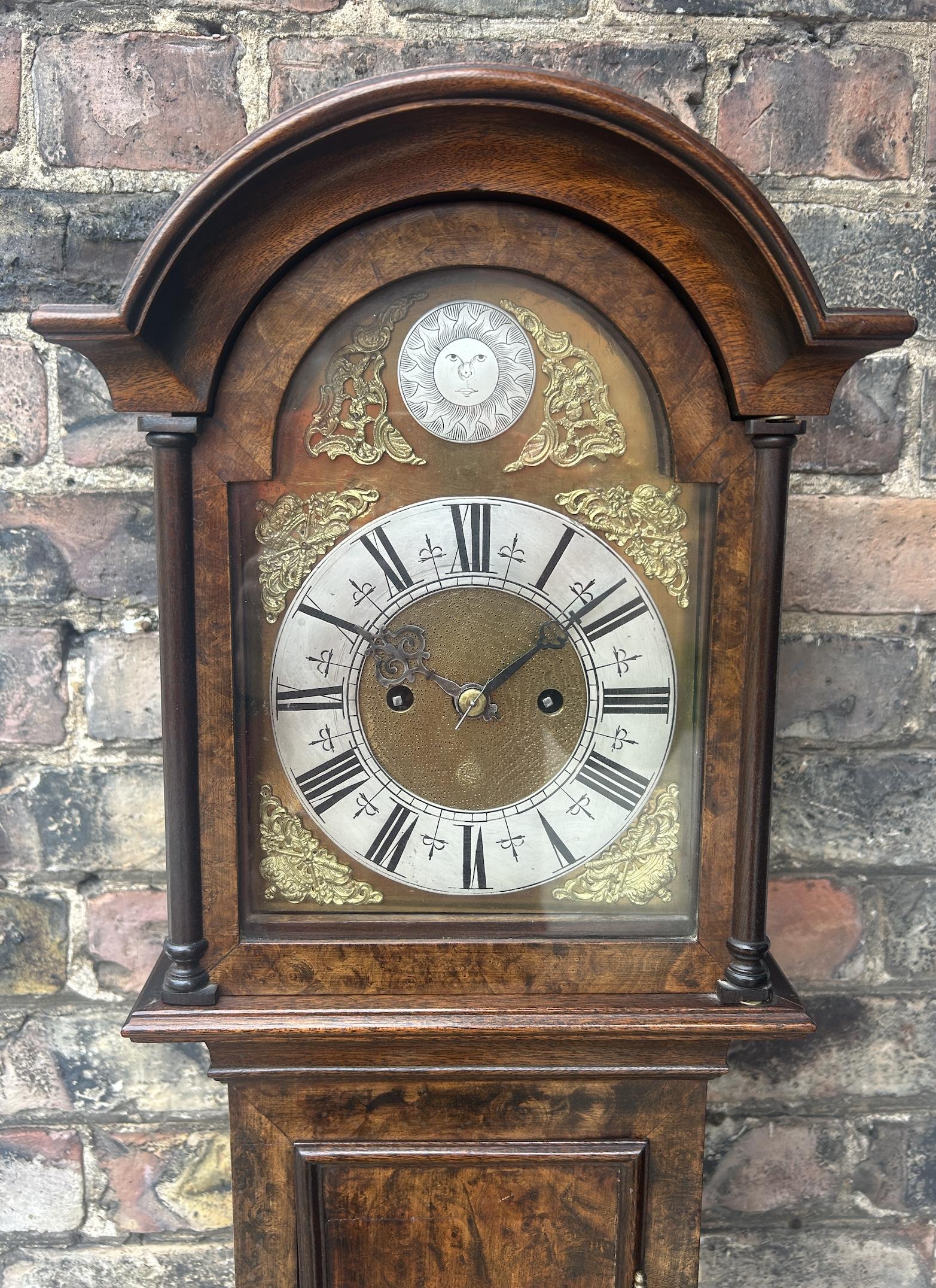 Incredible English Double Fusee Grandmother Clock – Ca 1900 (1 of 15)