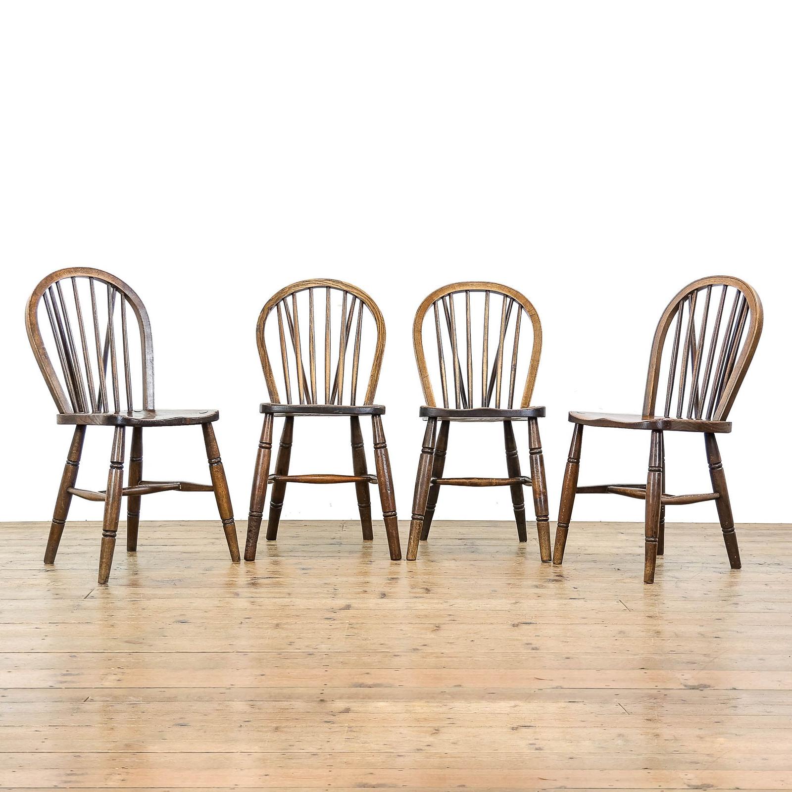 Set of Four Elm & Beechwood Windsor Chairs (1 of 8) Set of Four Elm & Beechwood Windsor Chairs (1 of 8)