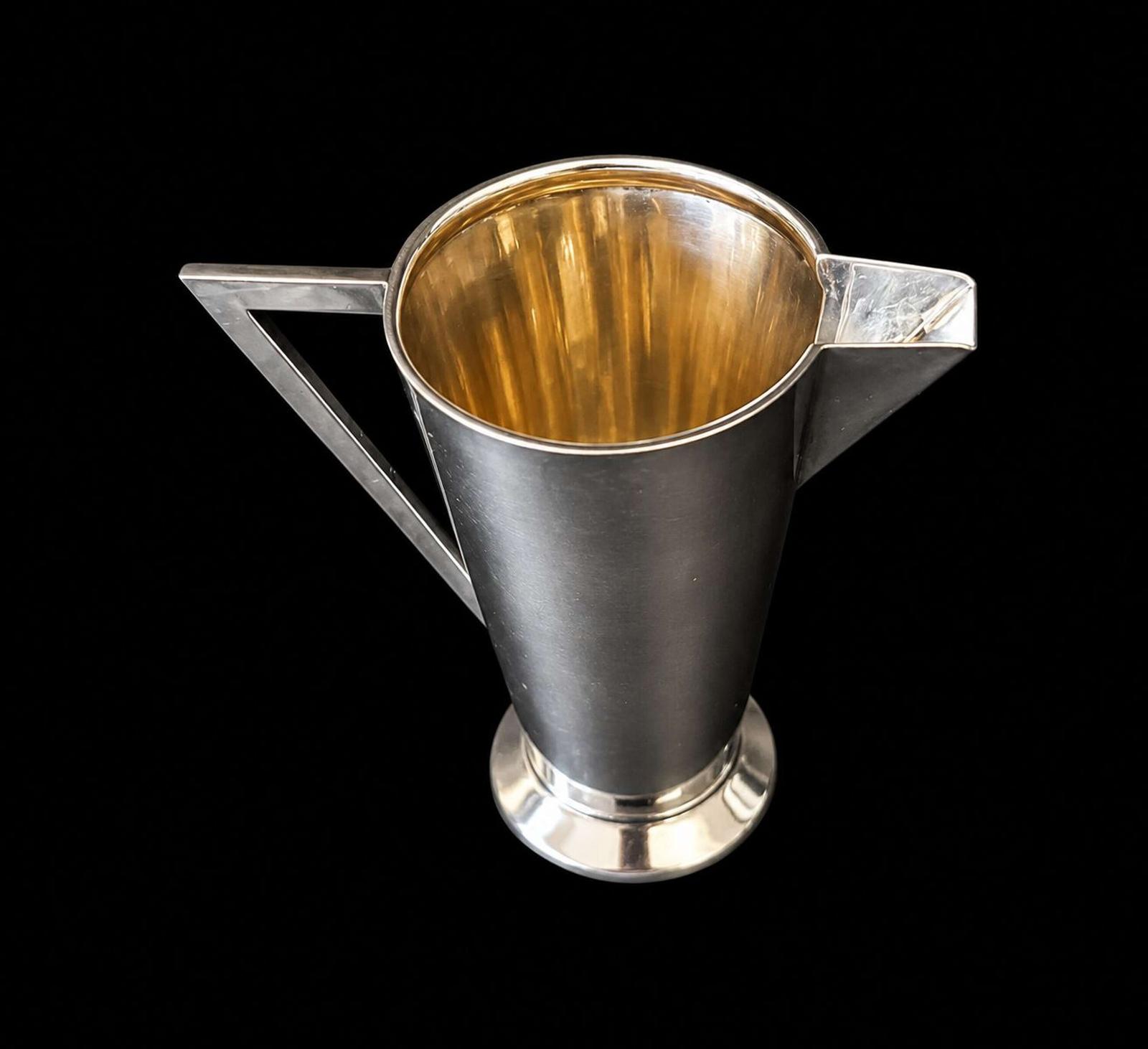 Art Deco Solid Silver Antique Cream Milk Jug (1 of 5) Art Deco Solid Silver Antique Cream Milk Jug (1 of 5)
