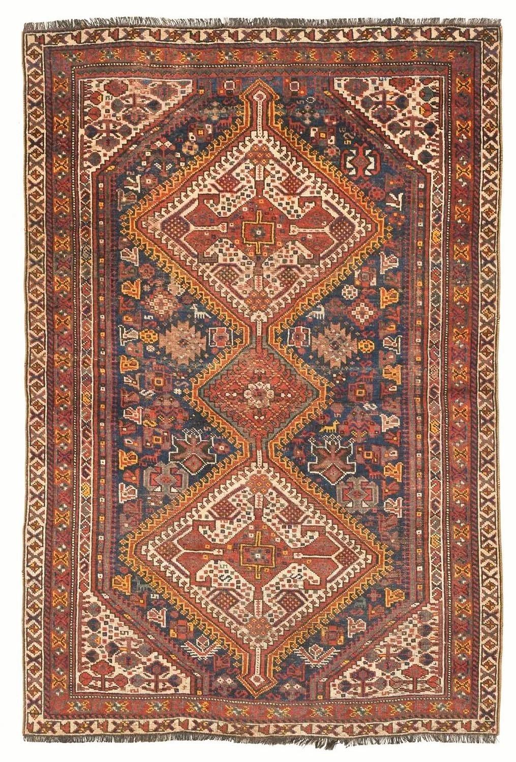 Antique Khamseh Carpet (1 of 7) Antique Khamseh Carpet (1 of 7)