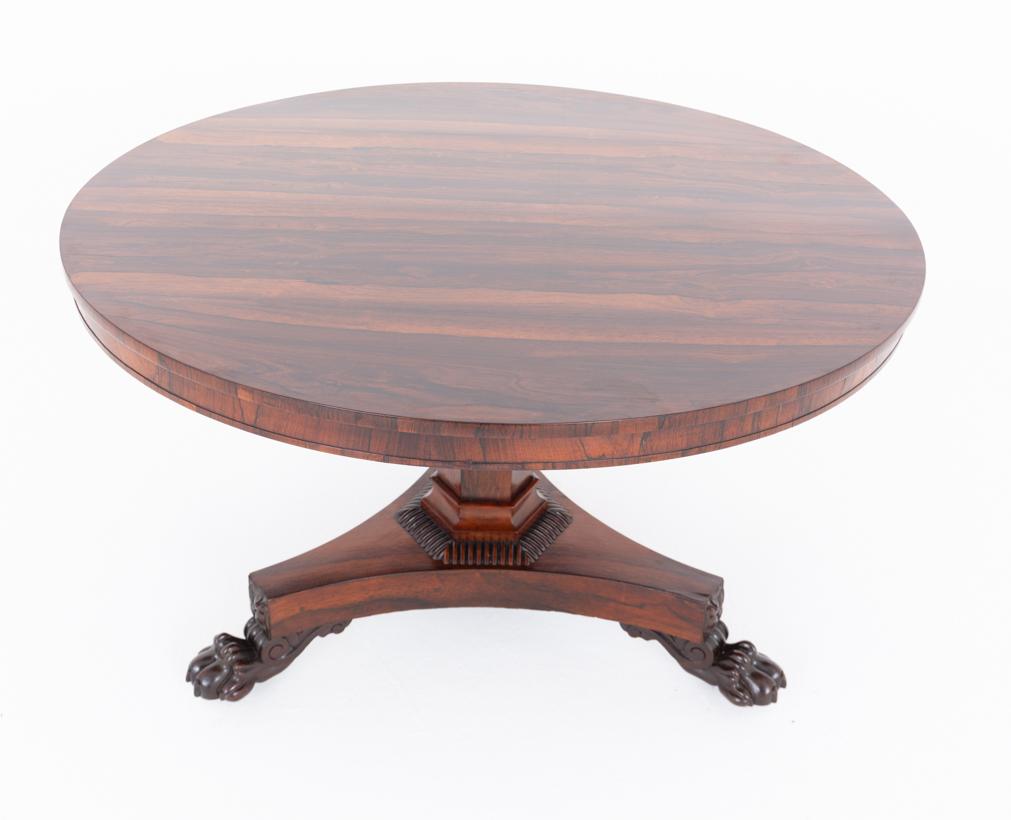 Regency Rosewood Centre Table (1 of 10) Regency Rosewood Centre Table (1 of 10)
