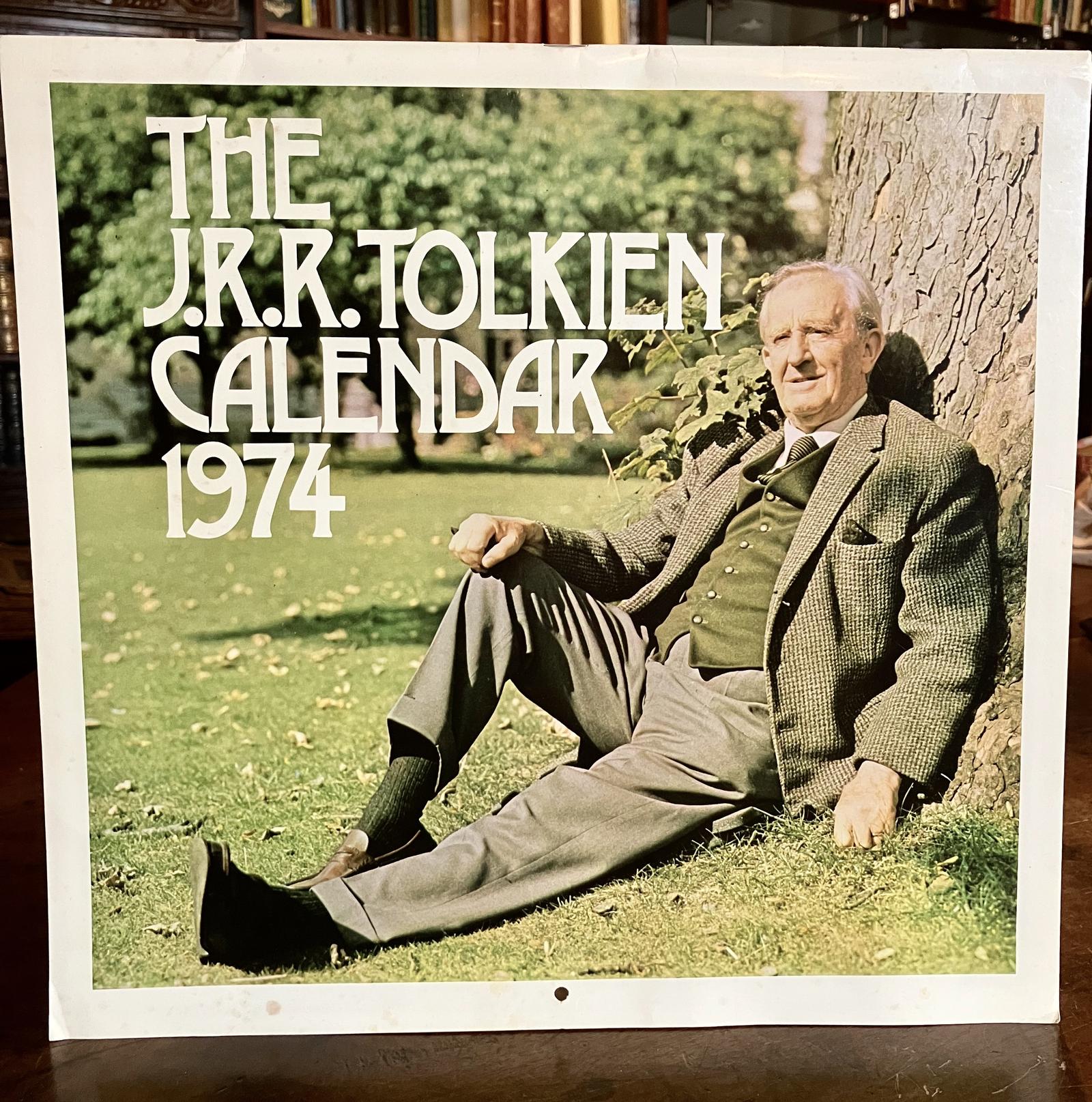 The J R R Tolkien Calendar for 1974 12 x Colour Illustrations + Card Case (1 of 4)