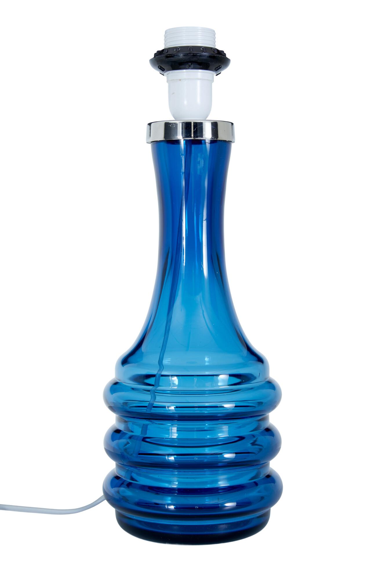 20th Century Coloured Glass Orrefors Lamp (1 of 5)