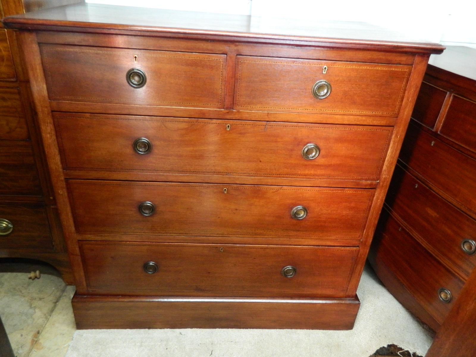 Edwardian Inlay Mahogany Chest of Drawers (1 of 20)