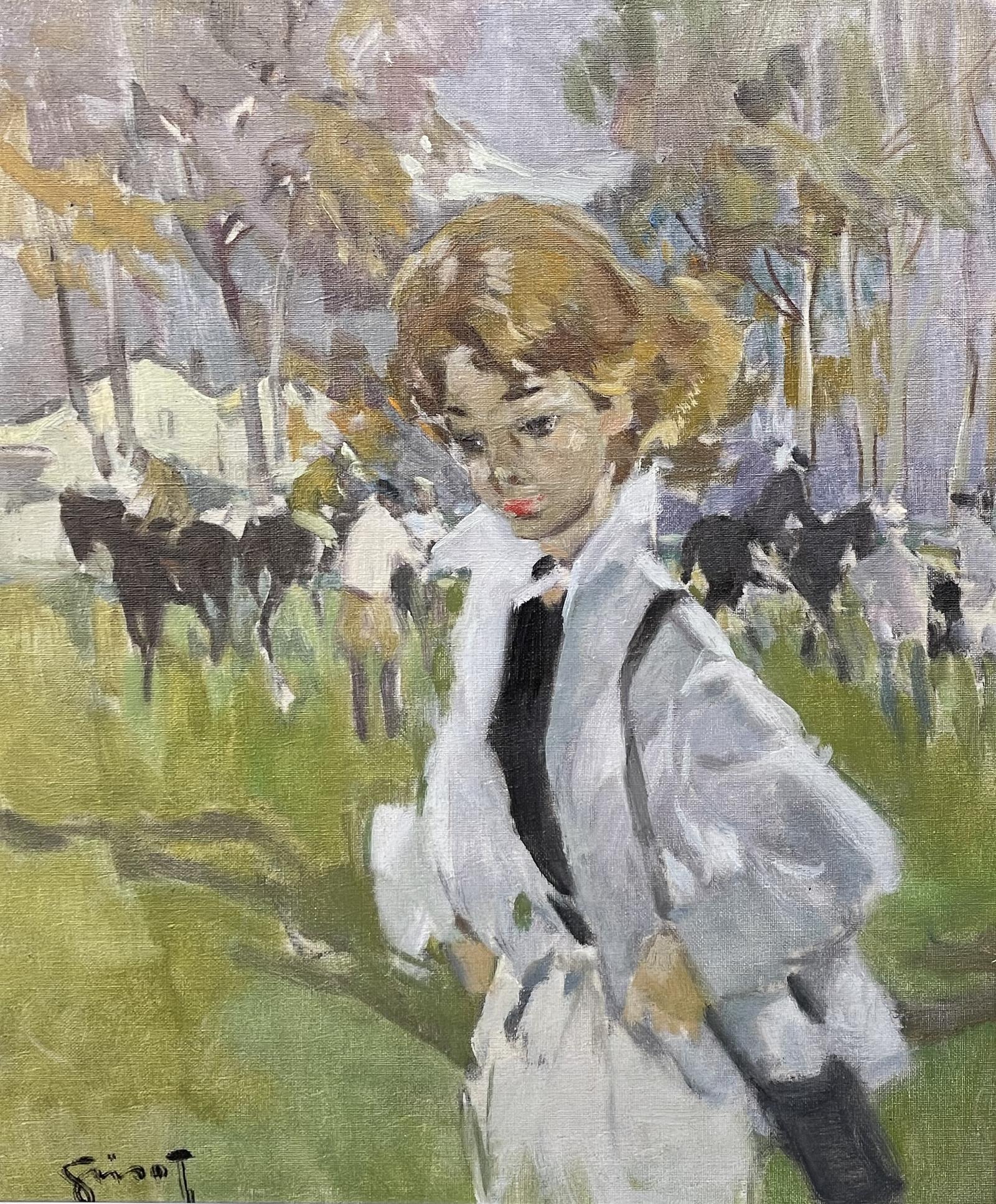 Pierre Grisot (French 1911-1995) Female Figure Oil Painting (1 of 4) Pierre Grisot (French 1911-1995) Female Figure Oil Painting (1 of 4)