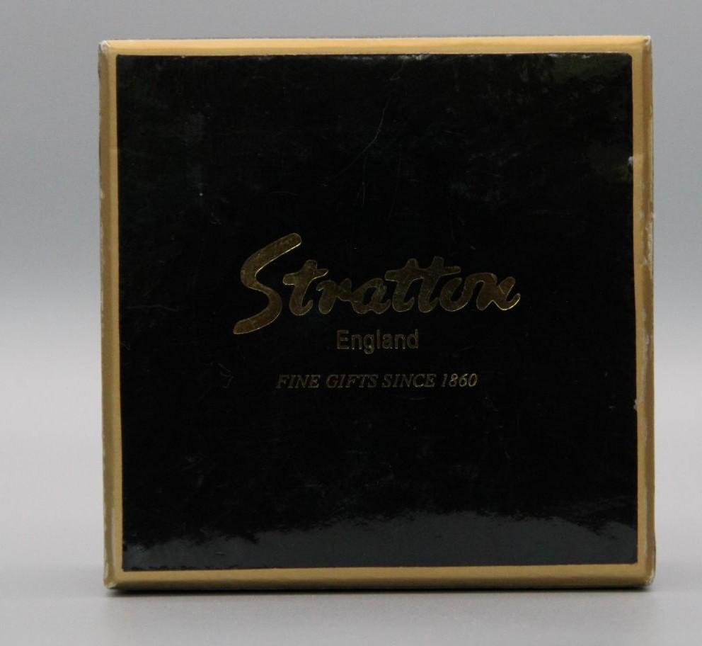 Gold Coloured Stratton Compact with Original Box (1 of 6)