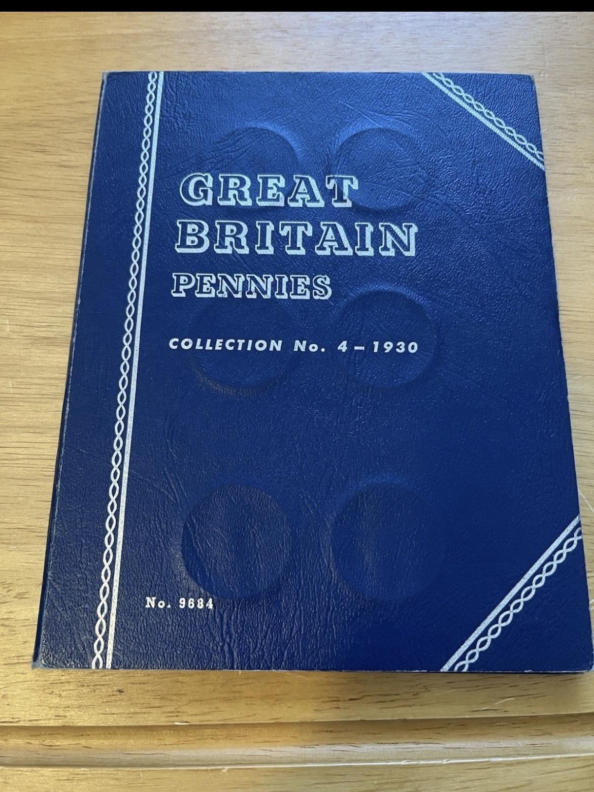 Great Britain Pennies Collection 1930-1962 (1 of 6)