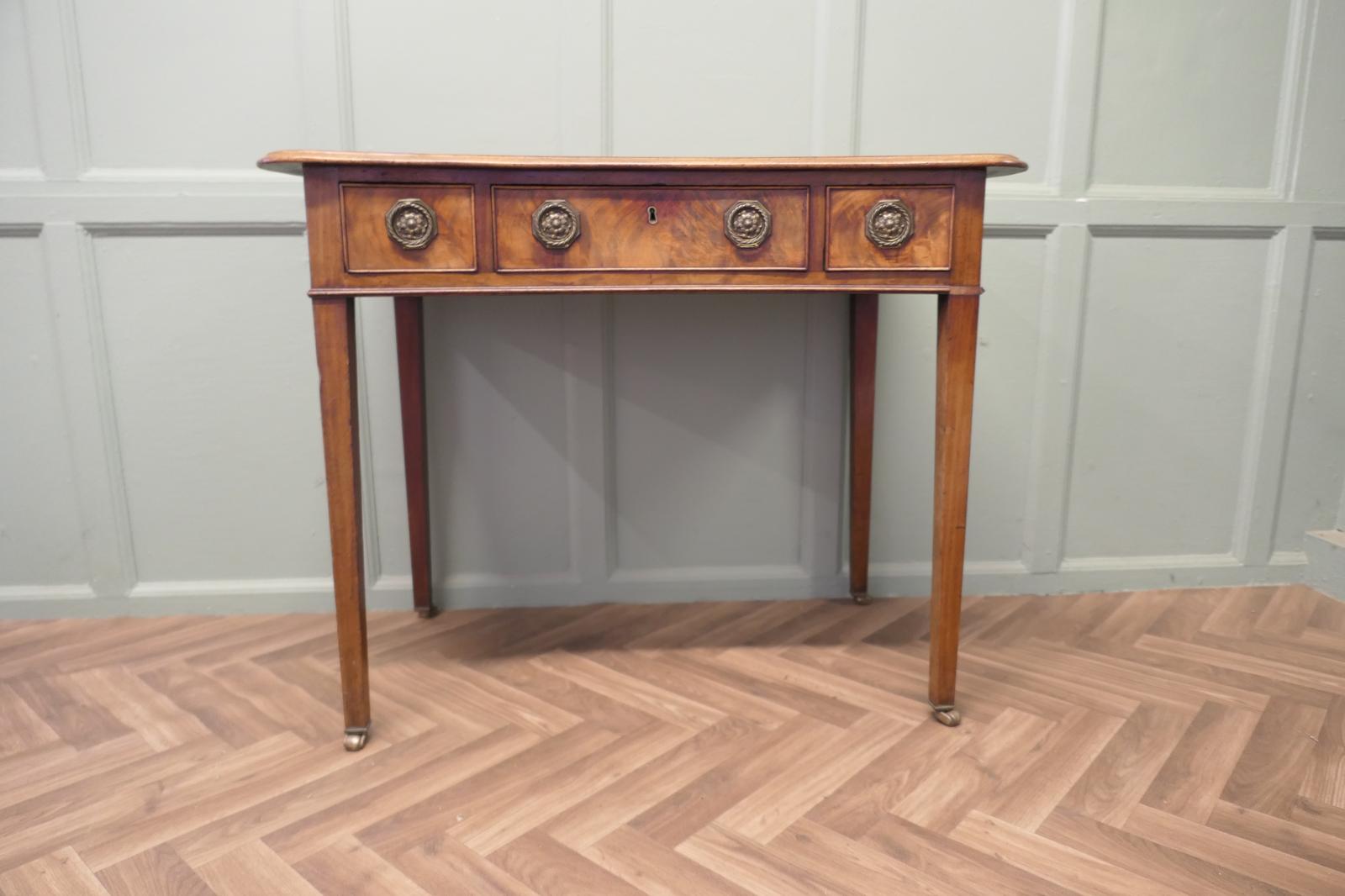 Very Attractive Victorian Walnut Writing or Side Table (1 of 6)