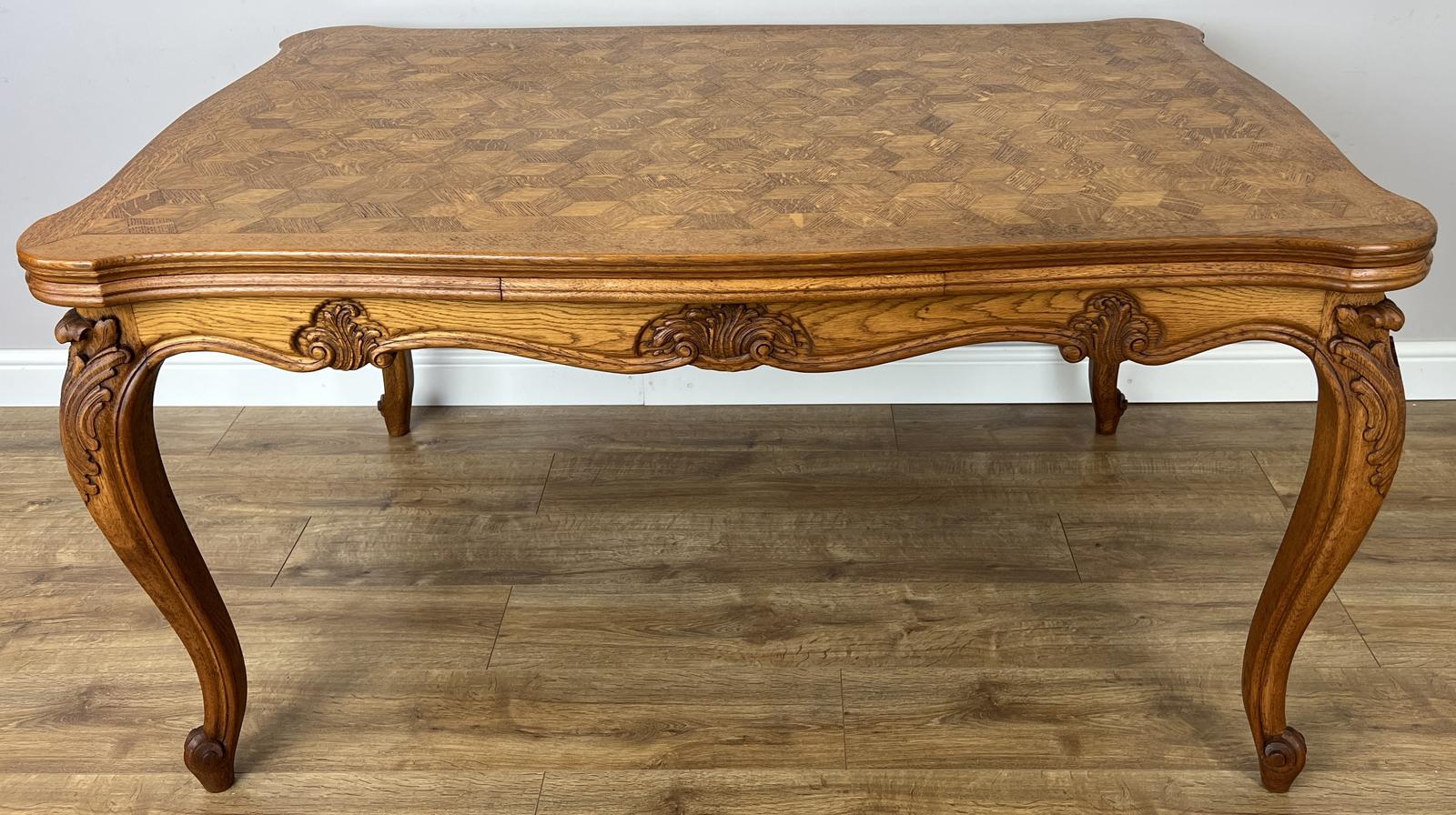 Dining Table Vintage French Style Oak Extendable Table (1 of 15) Dining Table Vintage French Style Oak Extendable Table (1 of 15)