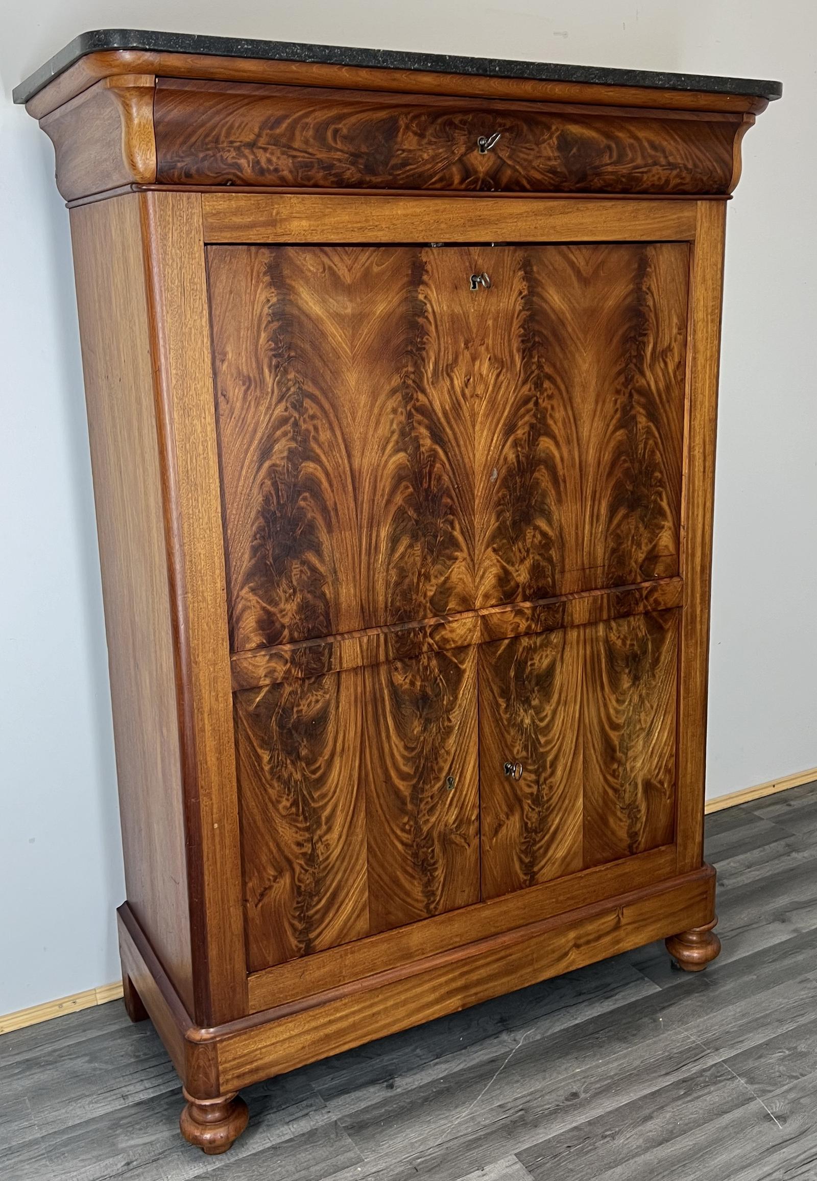 Rare Burr French Beautiful Secretaire (1 of 14) Rare Burr French Beautiful Secretaire (1 of 14)