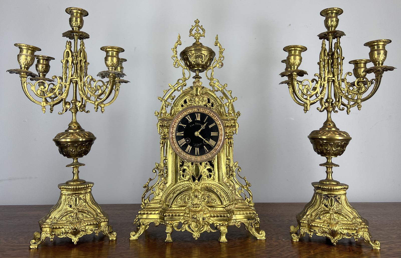 Mid 20th Century Clock Garnitures - main image