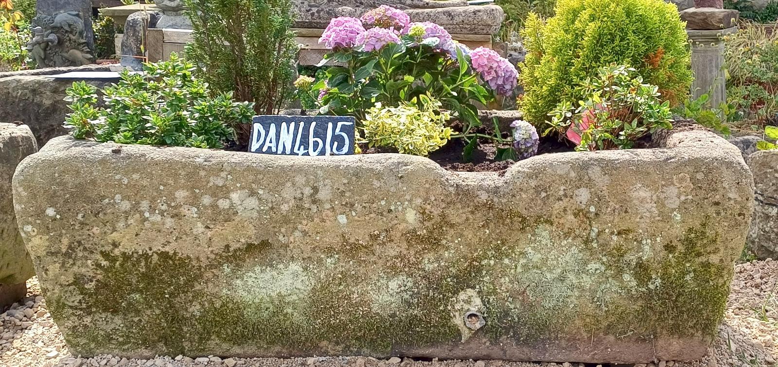 Large Antique York Stone Cattle Trough (1 of 2)