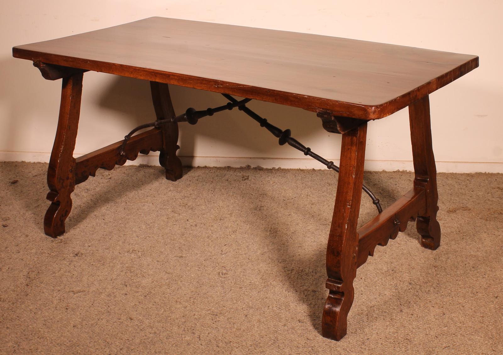 17th Century Spanish Walnut Table (1 of 13)