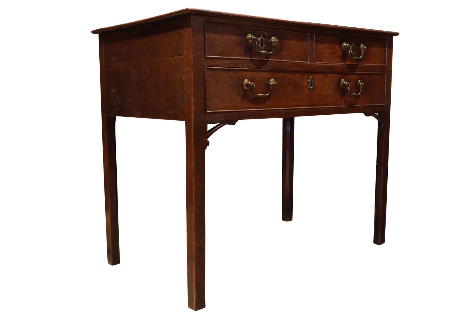 George III Oak Lowboy (1 of 6) George III Oak Lowboy (1 of 6)