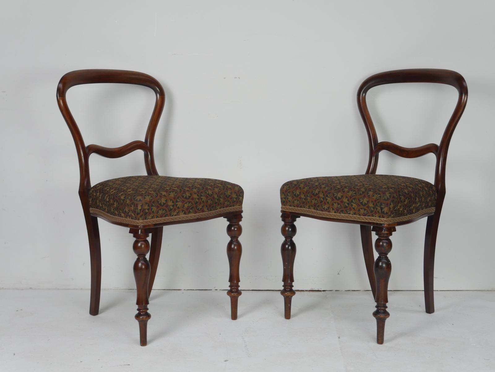 Fine Pair of Rosewood Chairs (1 of 11) Fine Pair of Rosewood Chairs (1 of 11)
