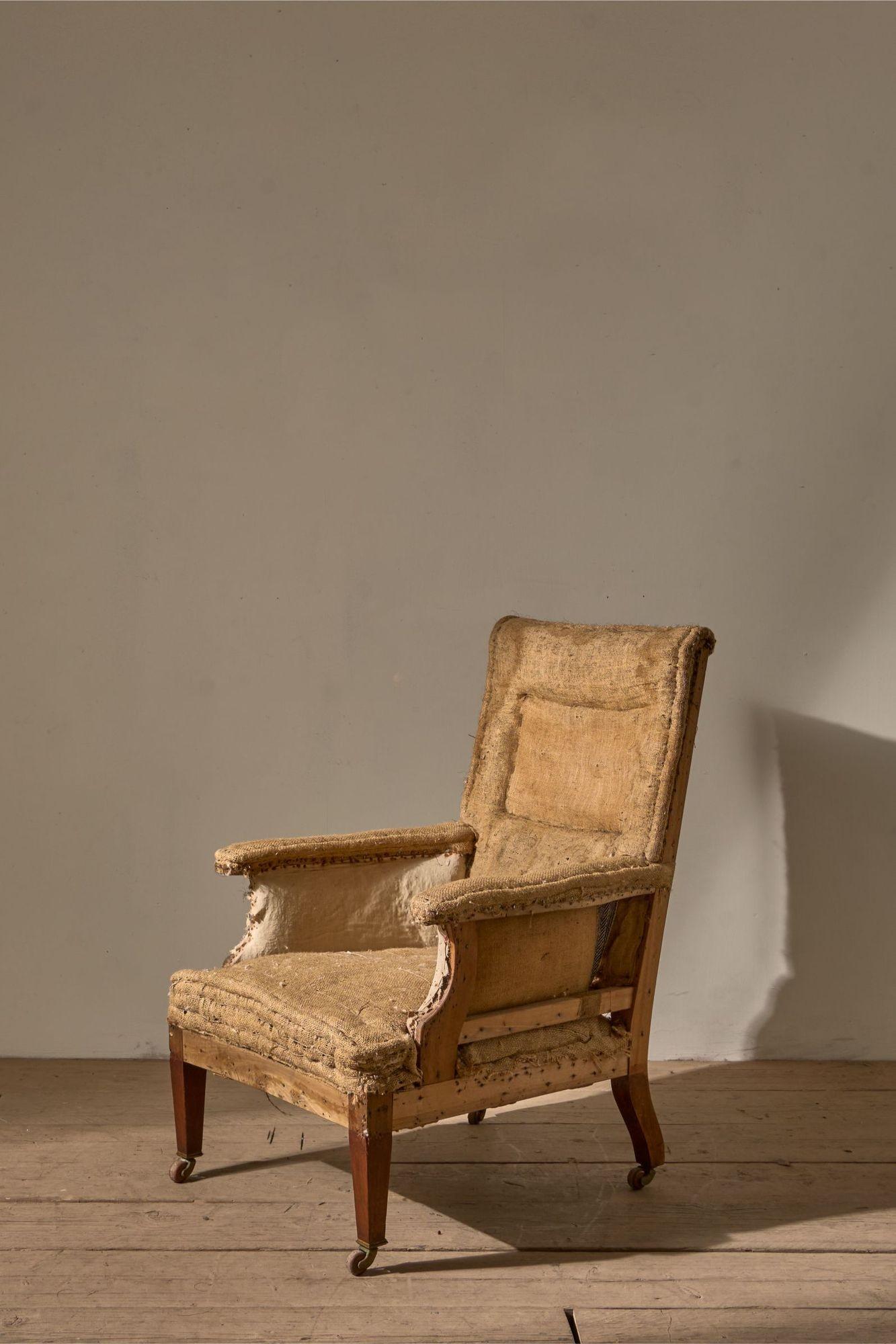 19th Century Elegant Shapely Arm Armchair (1 of 5) 19th Century Elegant Shapely Arm Armchair (1 of 5)