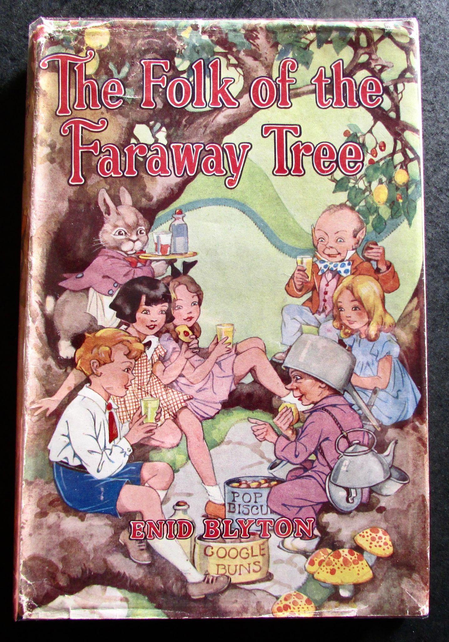 1946 1st Edition  The Folk of The Faraway Tree by  Enid Blyton  + Dust Jacket (1 of 5)