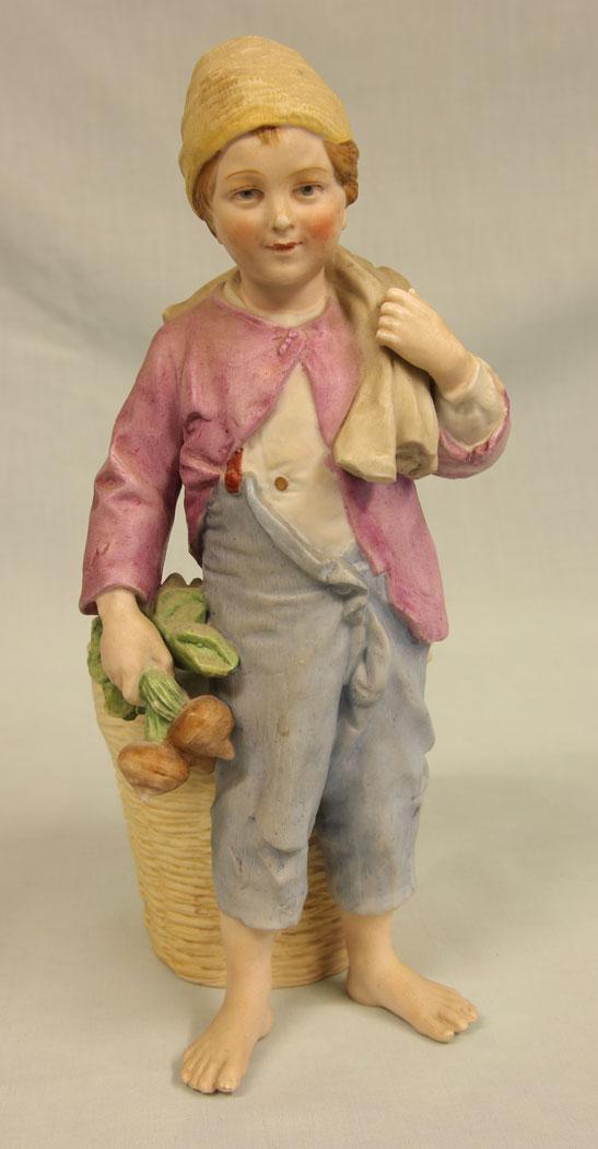 Bisque Figurine of Young Boy (1 of 14)