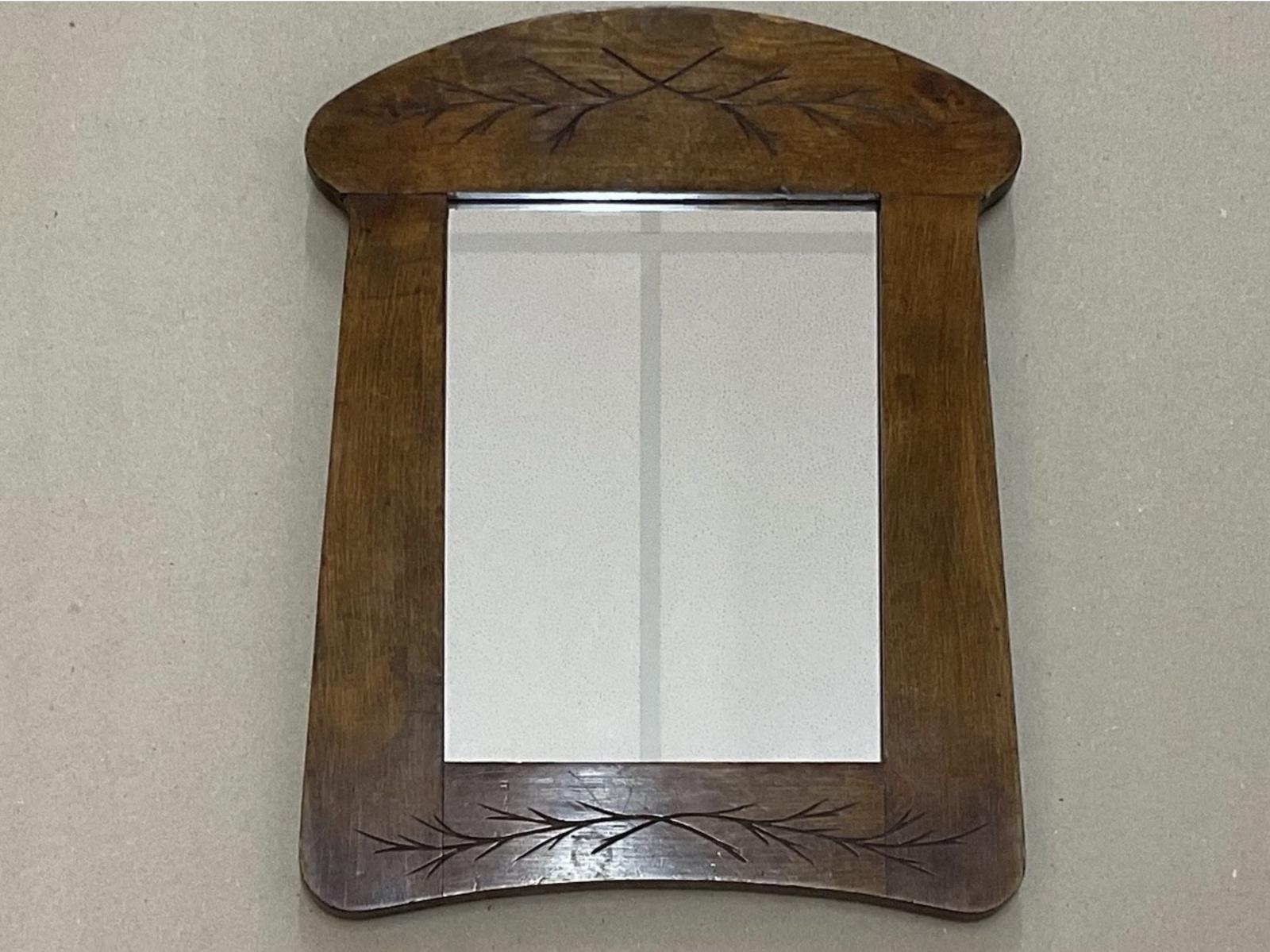 Arts & Crafts Oak Mirror Antique Victorian c.1880 (1 of 4) Arts & Crafts Oak Mirror Antique Victorian c.1880 (1 of 4)