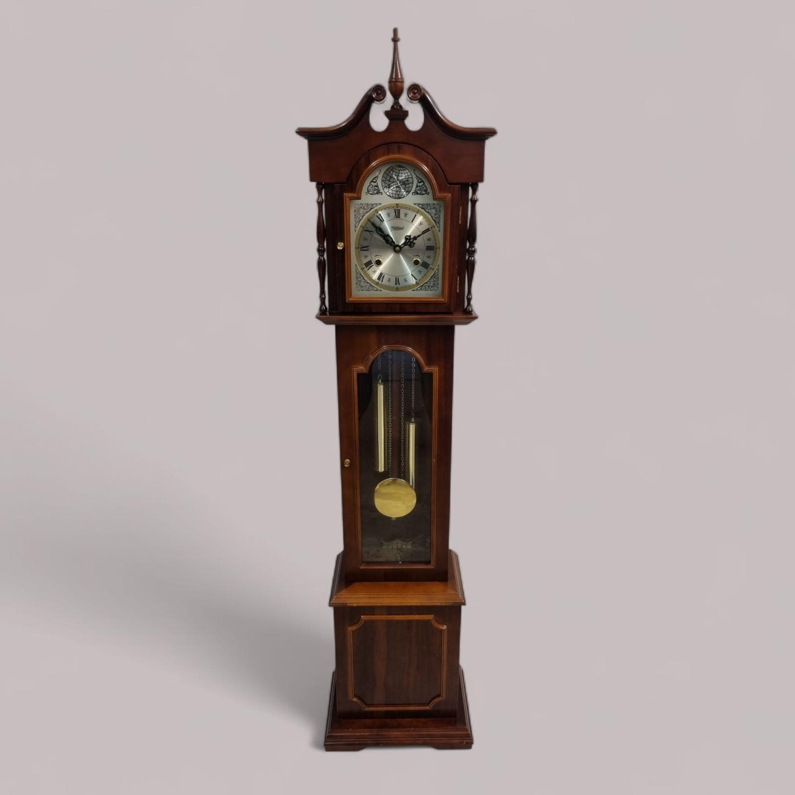 Vintage Grandmother Clock / Mahogany Case / C1970 / Fully Serviced (1 of 8)