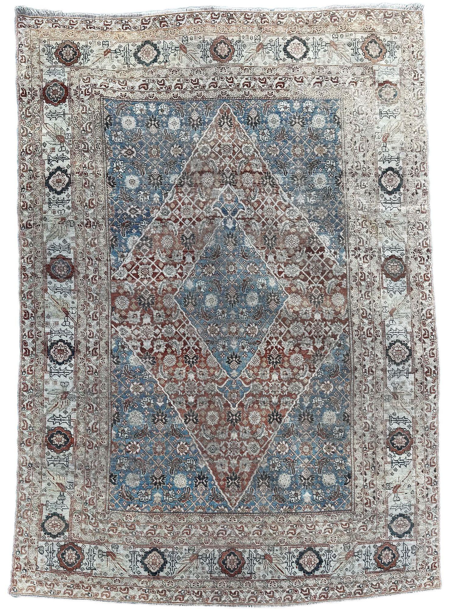 Antique Tabriz Rug 1.68m x 1.16m (1 of 19) Antique Tabriz Rug 1.68m x 1.16m (1 of 19)