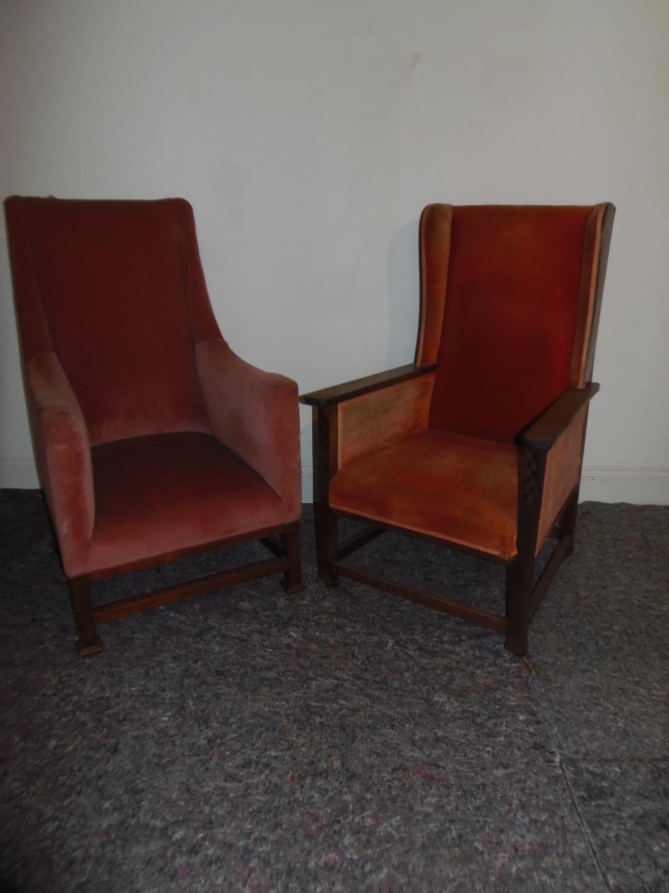 Arts & Crafts Armchairs (1 of 11) Arts & Crafts Armchairs (1 of 11)