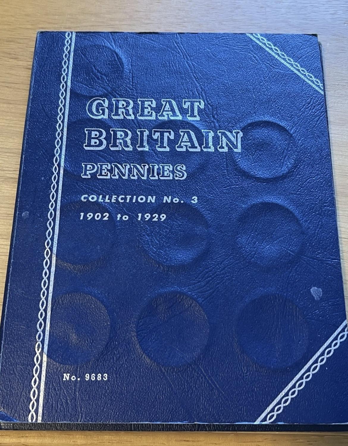 Great Britain Pennies Collection 1902-1929 (1 of 4)