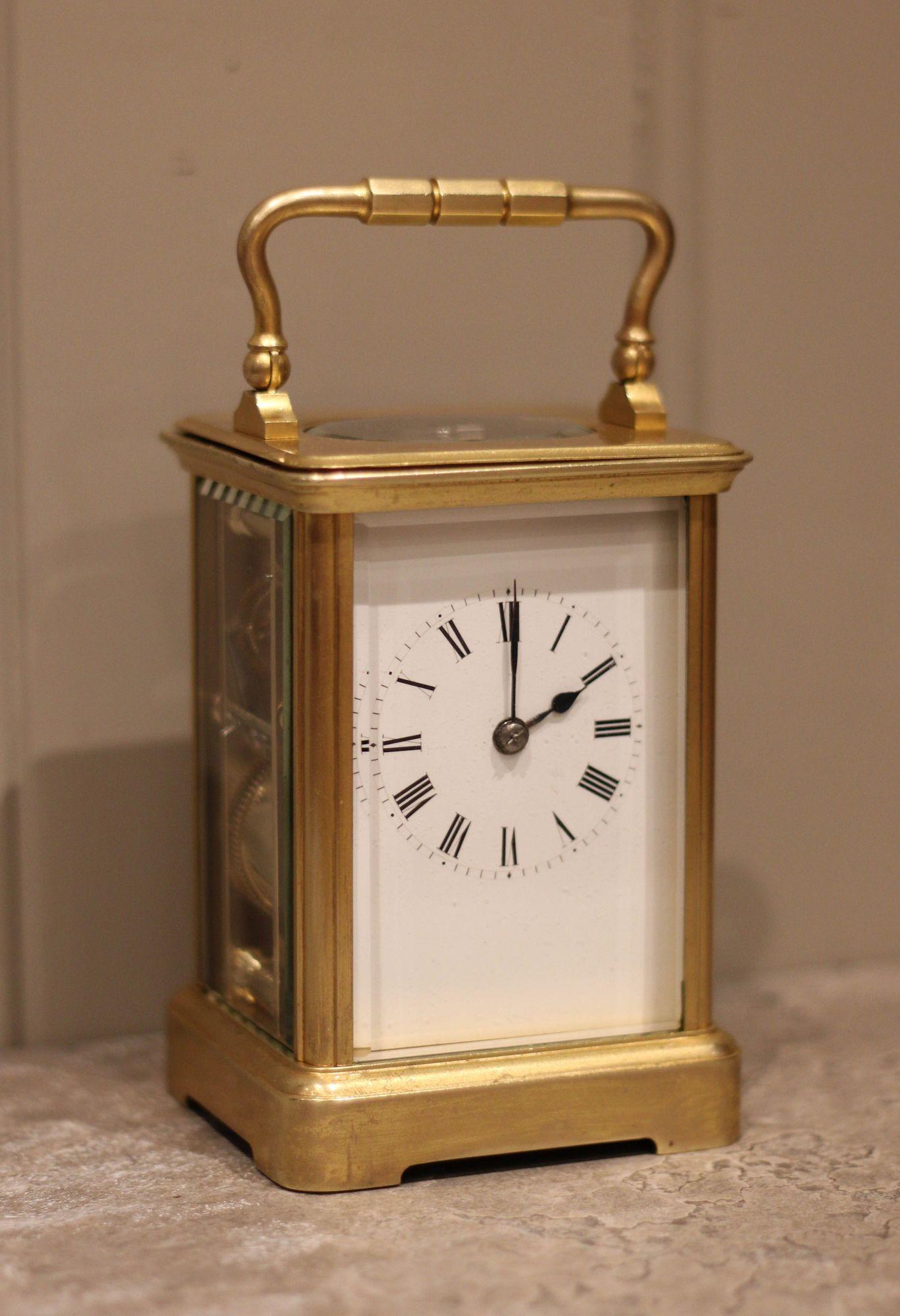French Gilded Carriage Clock (1 of 10) French Gilded Carriage Clock (1 of 10)