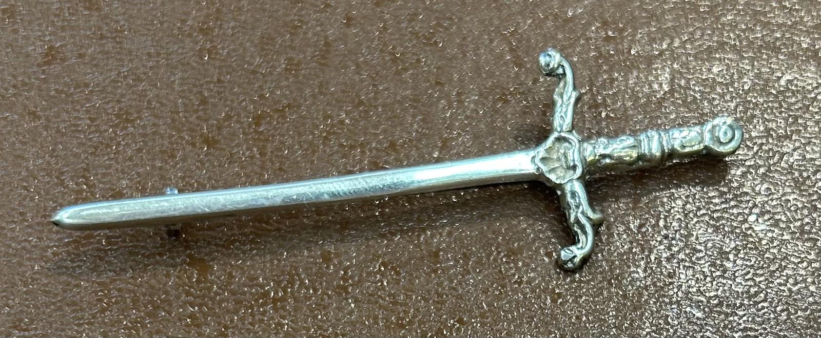 Silver Sword Kilt Pin (1 of 2)