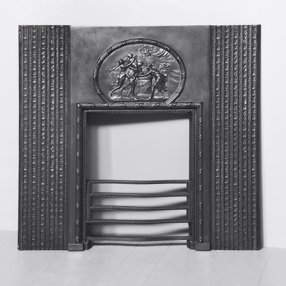 George IV Cast Iron Fire Insert (1 of 8)