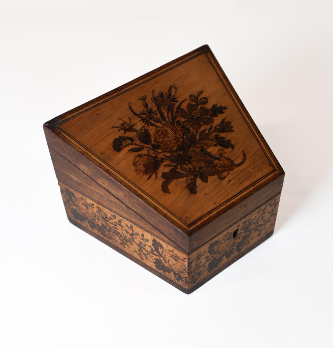 Victorian Tunbridge Ware Stationery Box (1 of 7) Victorian Tunbridge Ware Stationery Box (1 of 7)