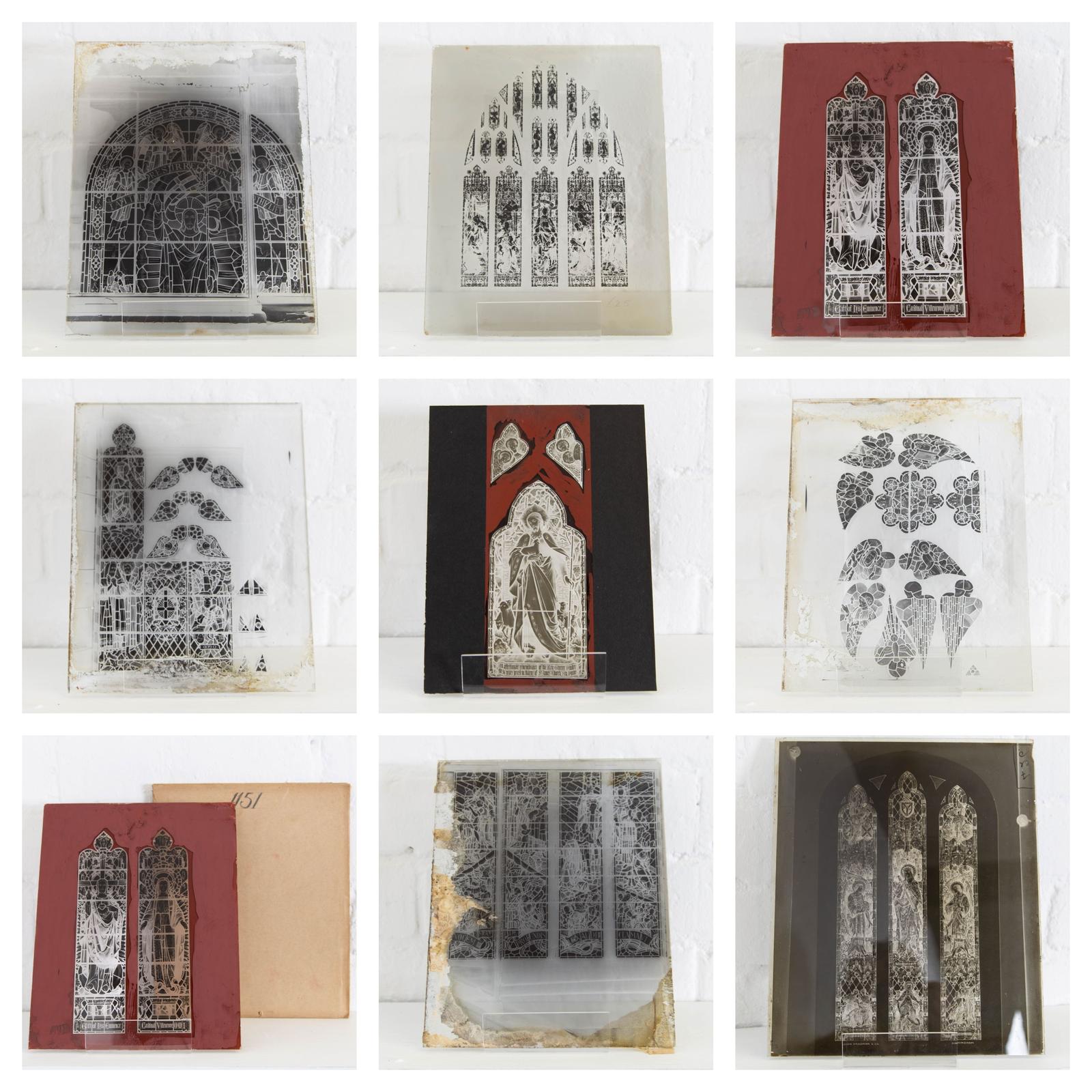 Collection 39 John Hardman Stained Glass Window Design Glass Slides c.1920 (1 of 21) Collection 39 John Hardman Stained Glass Window Design Glass Slides c.1920 (1 of 21)