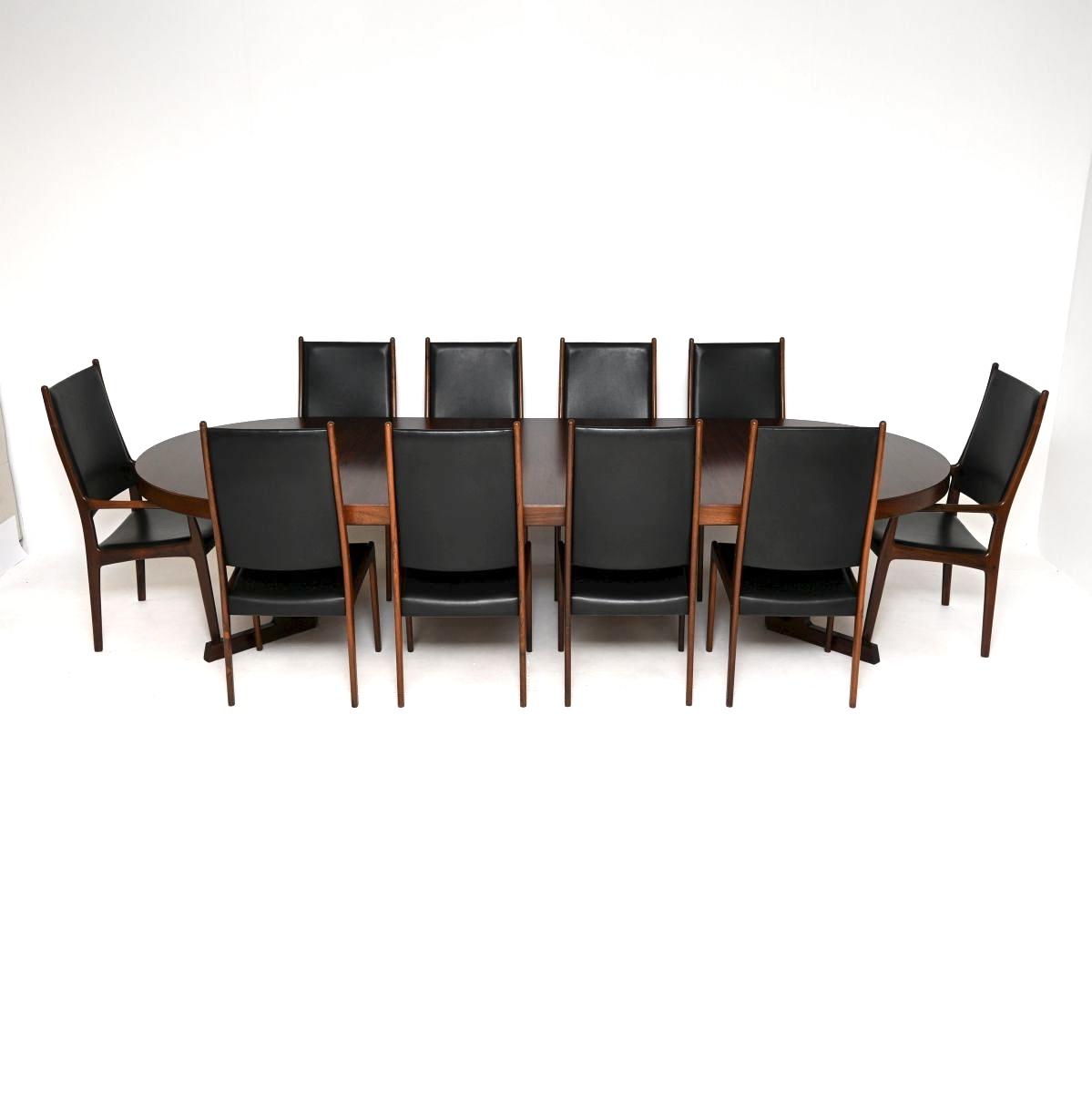 Set of Ten Danish Vintage Rosewood Dining Chairs by Arne Hovmand-Olsen (1 of 10) Set of Ten Danish Vintage Rosewood Dining Chairs by Arne Hovmand-Olsen (1 of 10)