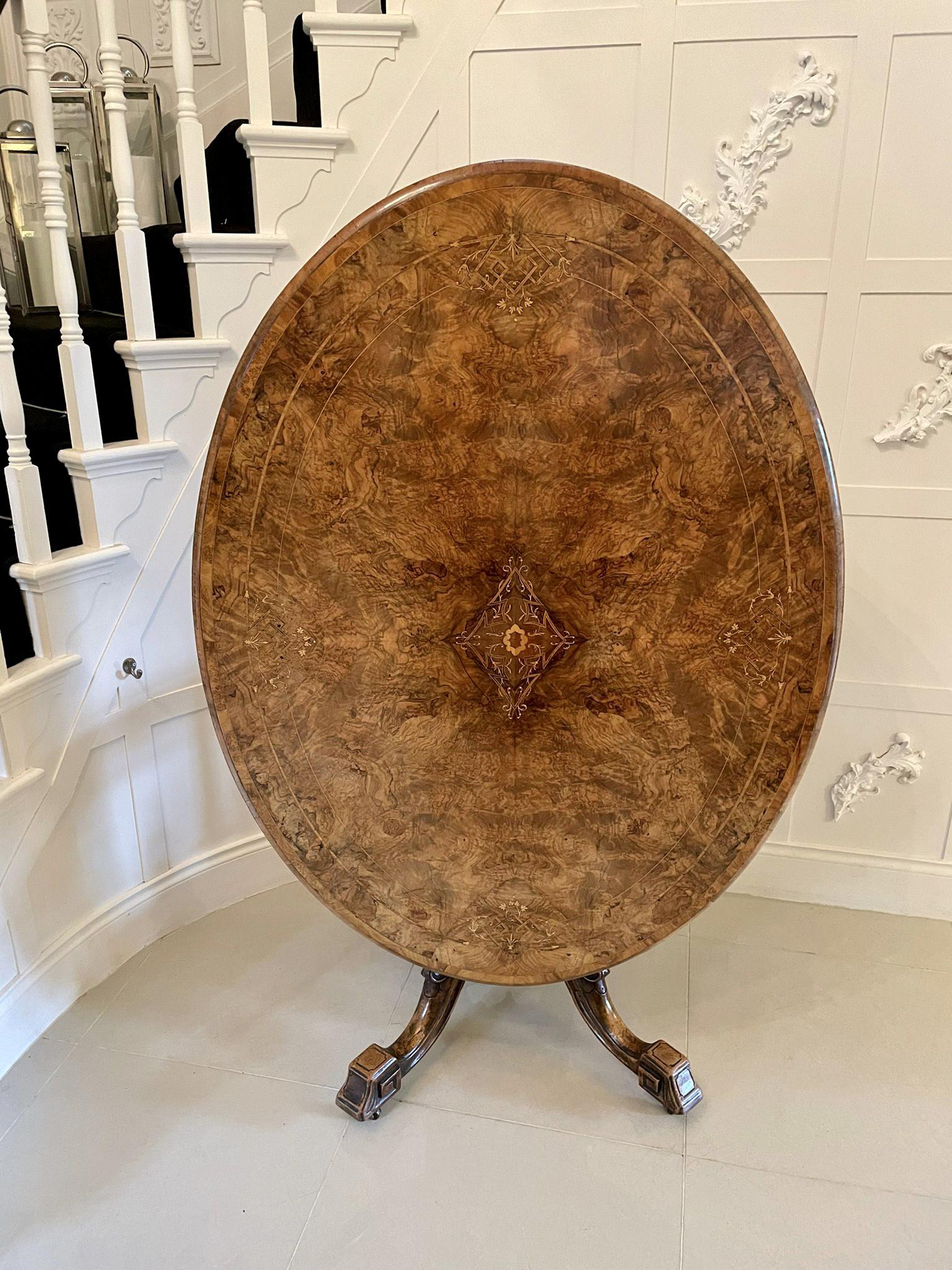 Superb Quality Antique Victorian Inlaid Burr Walnut Centre Table (1 of 21) Superb Quality Antique Victorian Inlaid Burr Walnut Centre Table (1 of 21)