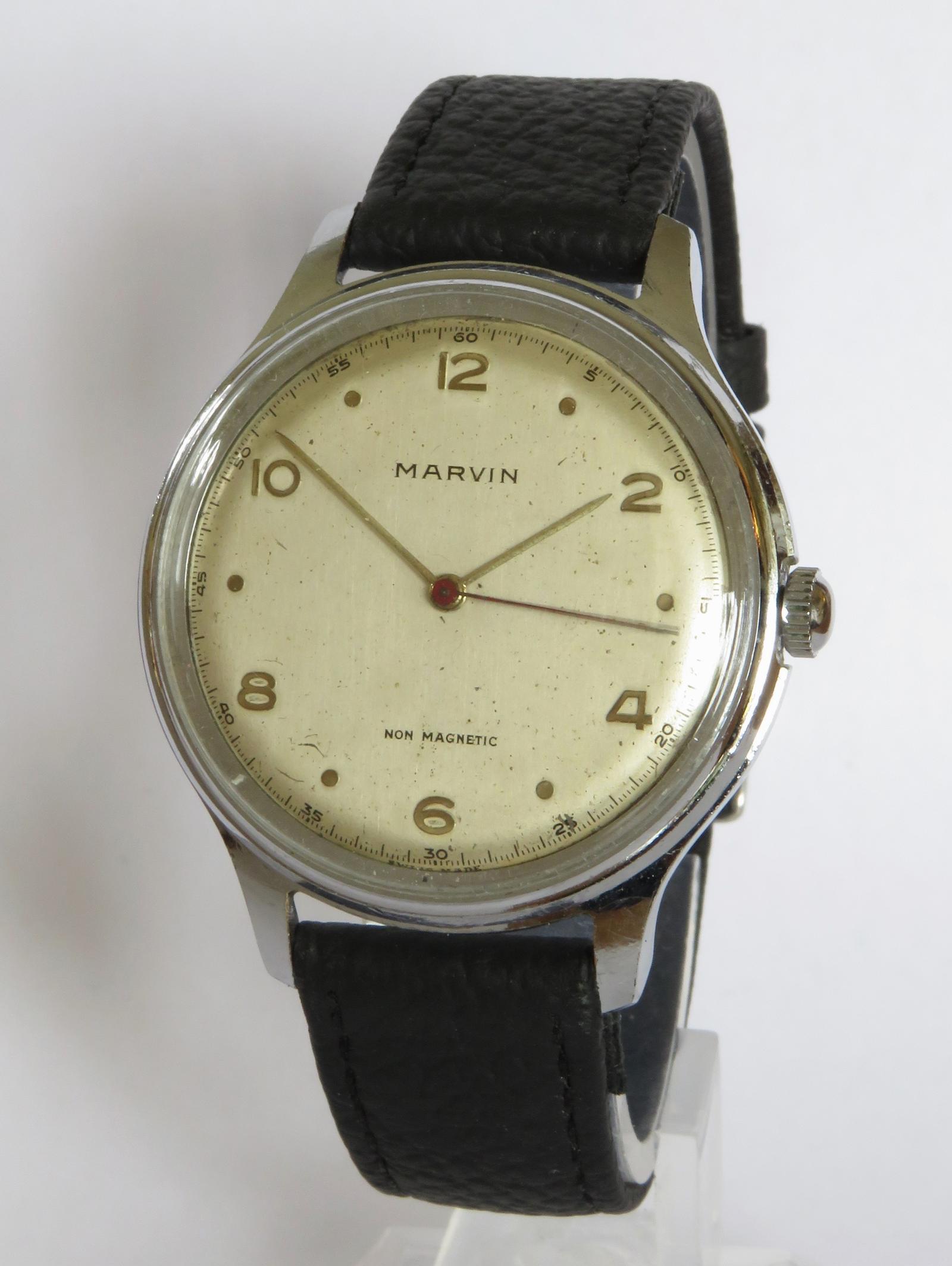 Watch : Gents 1950s Marvin Wrist Watch (1 of 5) Watch : Gents 1950s Marvin Wrist Watch (1 of 5)