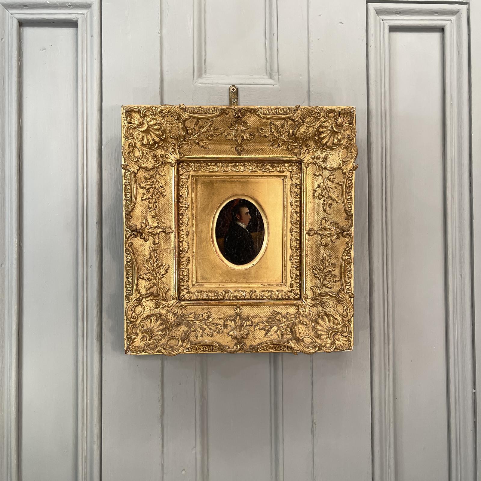 Antique Georgian Early Victorian Oil Painting Portrait of an Aristocratic Gentleman (2 of 2) (1 of 10)