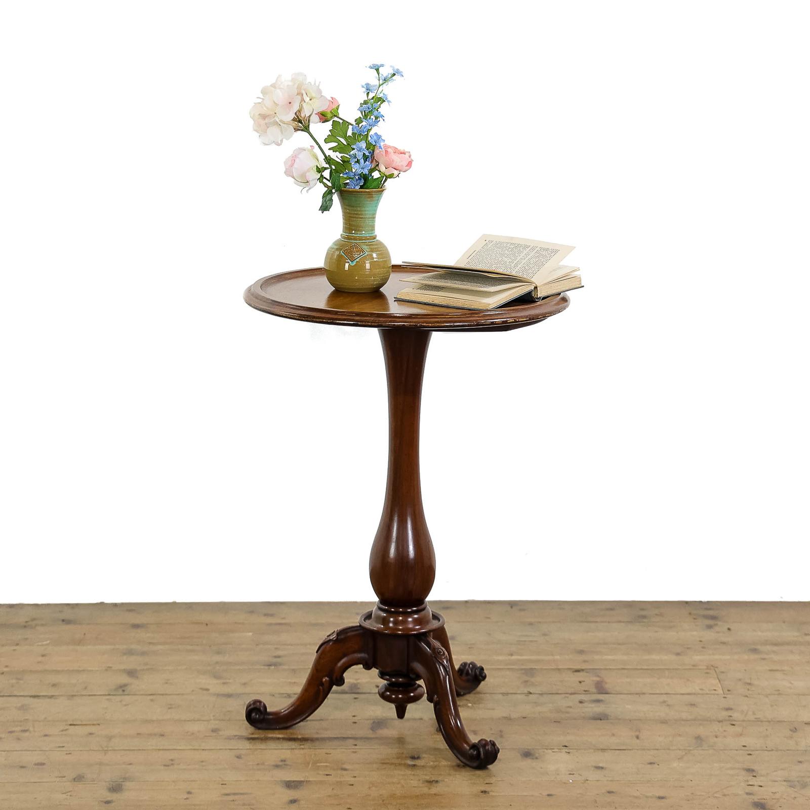 Antique Victorian Mahogany Side Table (1 of 5)