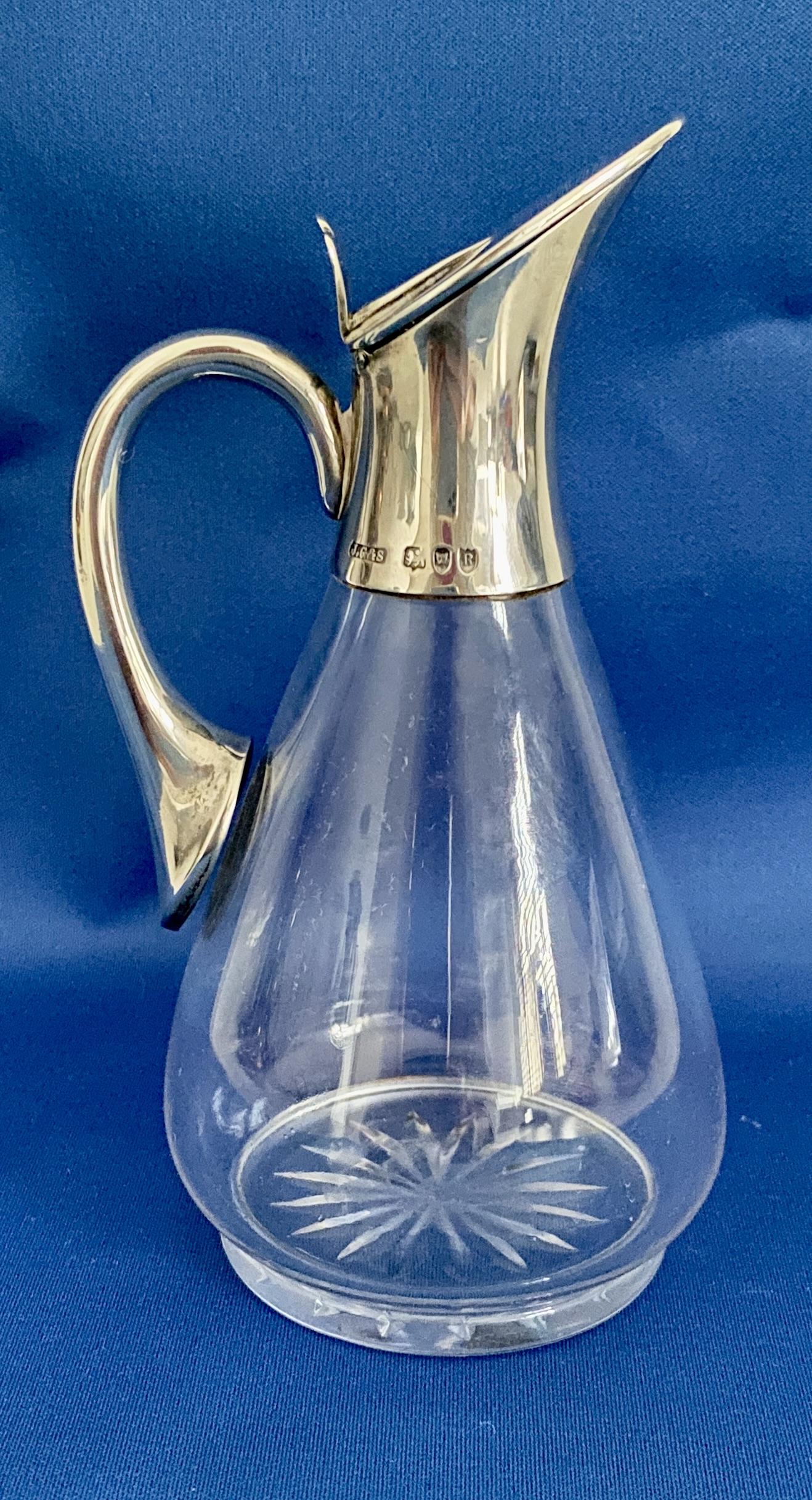 Silver Mounted Victorian Whisky Measure/Jug, London 1892 (1 of 8)