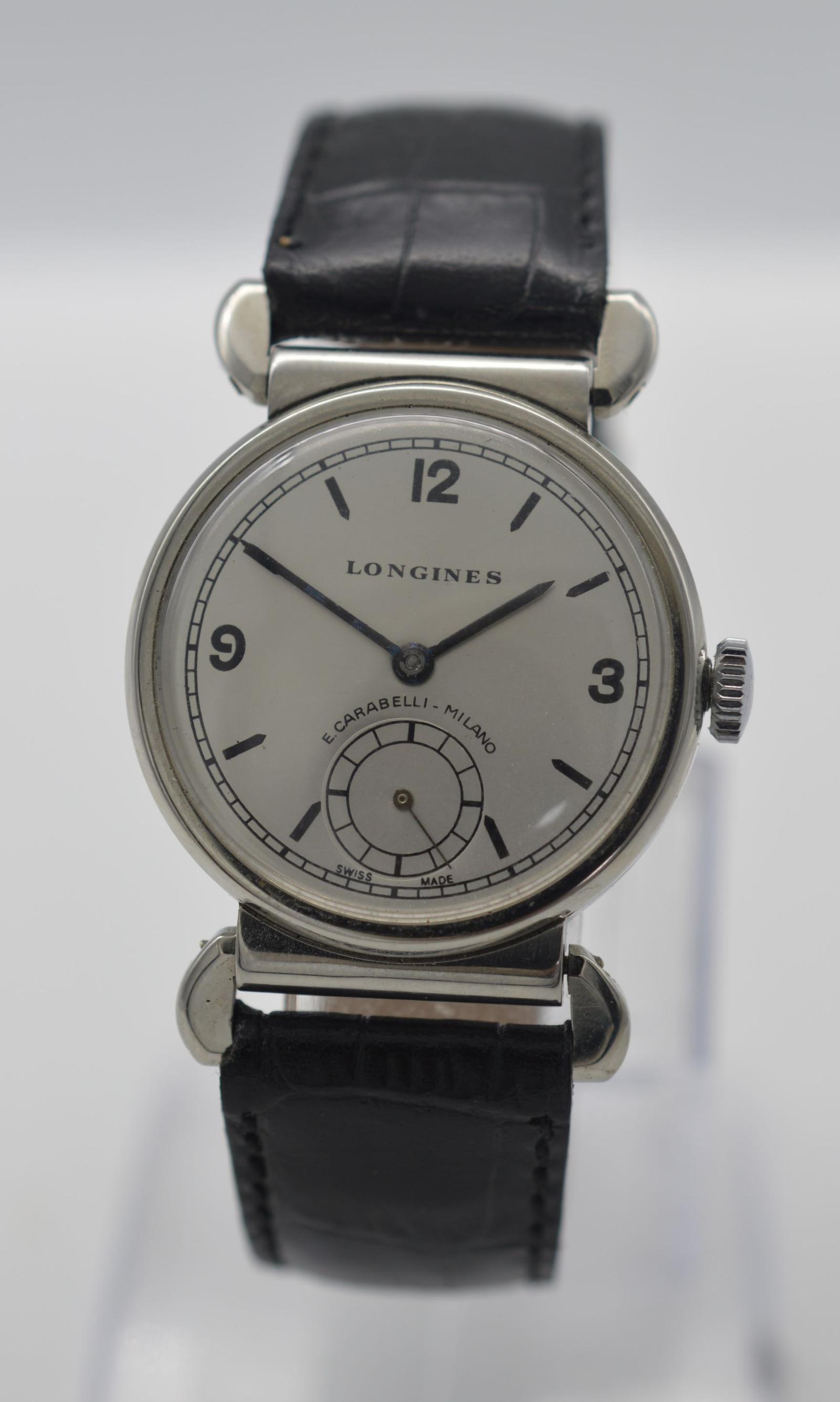 1937 Longines Stainless Steel Wristwatch (1 of 8) 1937 Longines Stainless Steel Wristwatch (1 of 8)