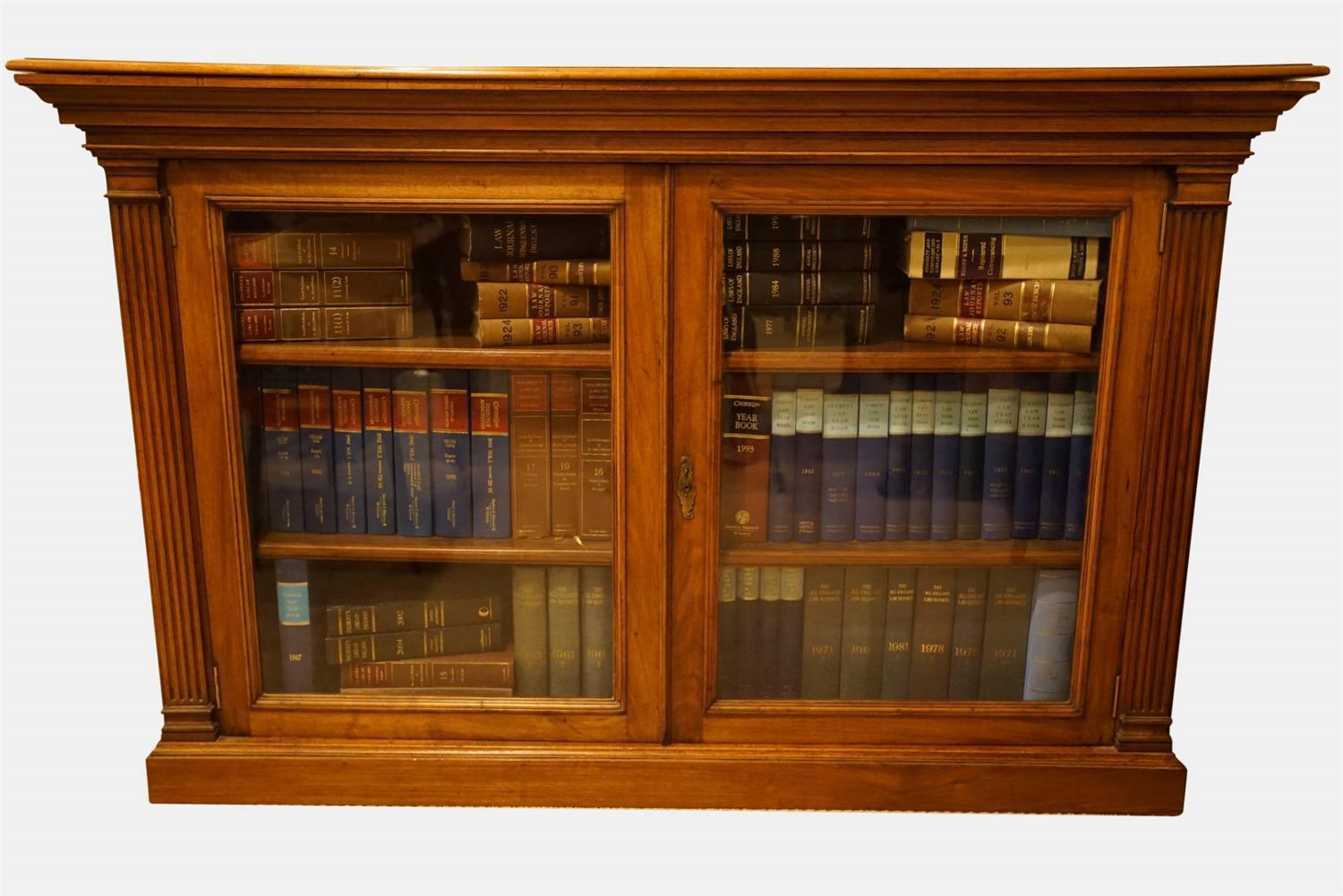 Walnut Dwarf Bookcase c.1880 (1 of 1) Walnut Dwarf Bookcase c.1880 (1 of 1)