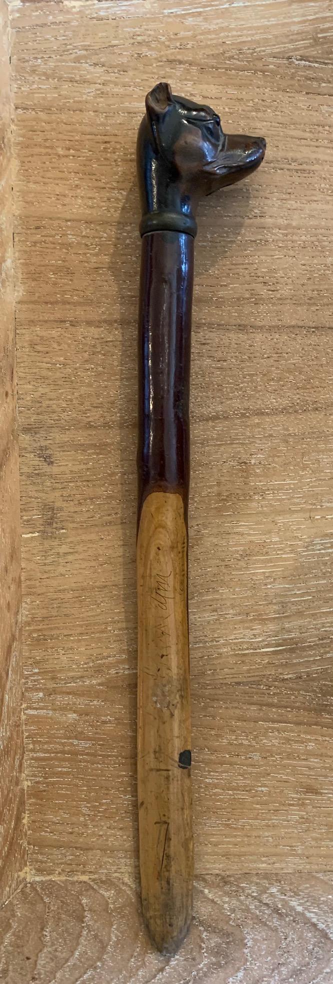 19th Century Carved Treen Letter Opener (1 of 2) 19th Century Carved Treen Letter Opener (1 of 2)