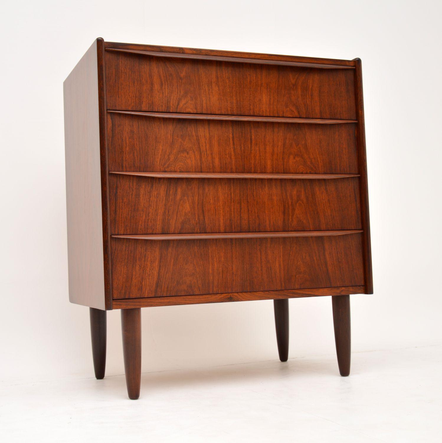 Danish Vintage Rosewood Chest of Drawers (1 of 8) Danish Vintage Rosewood Chest of Drawers (1 of 8)