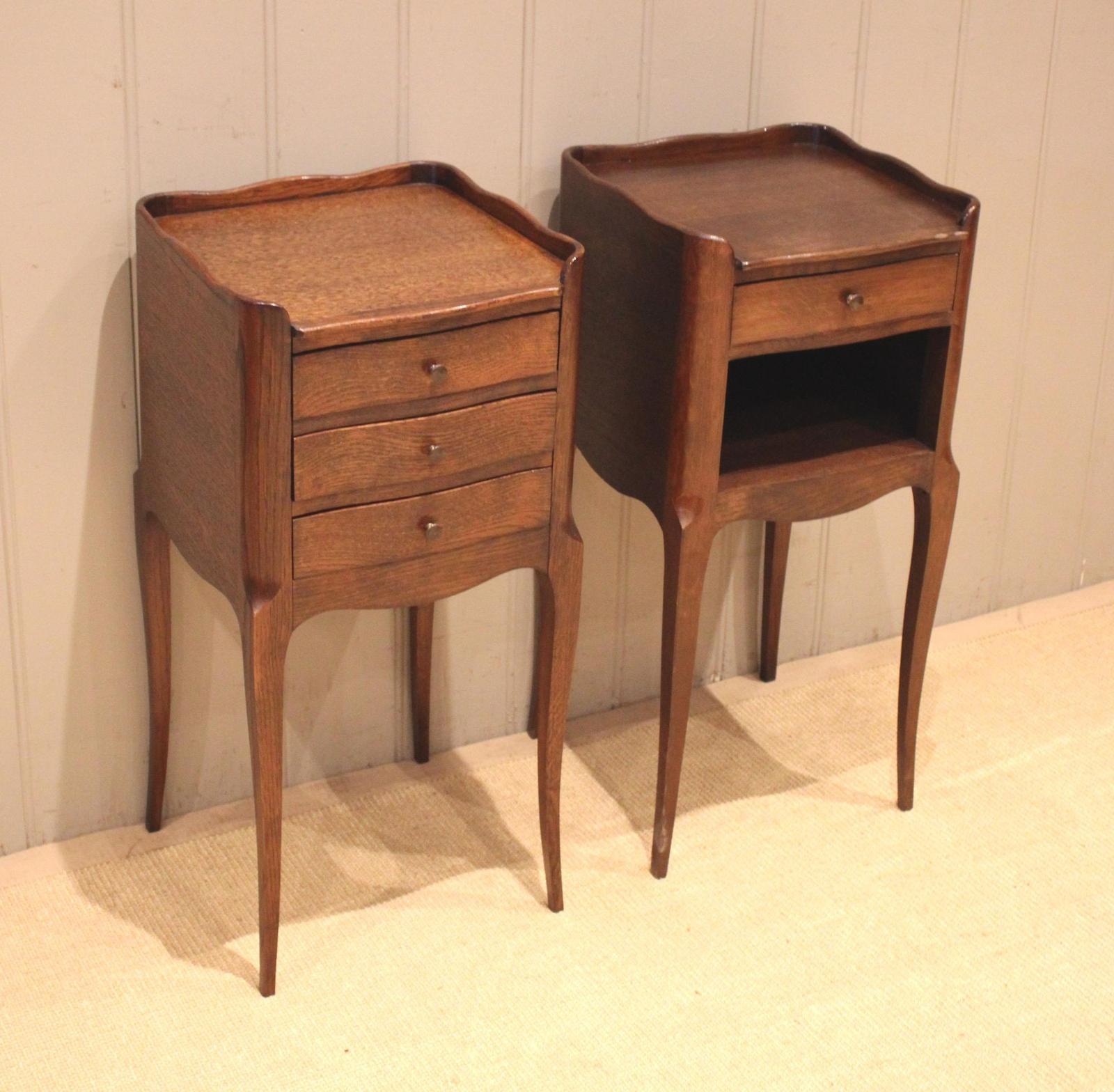 Pair of French Oak Bedside Cabinets (1 of 12) Pair of French Oak Bedside Cabinets (1 of 12)