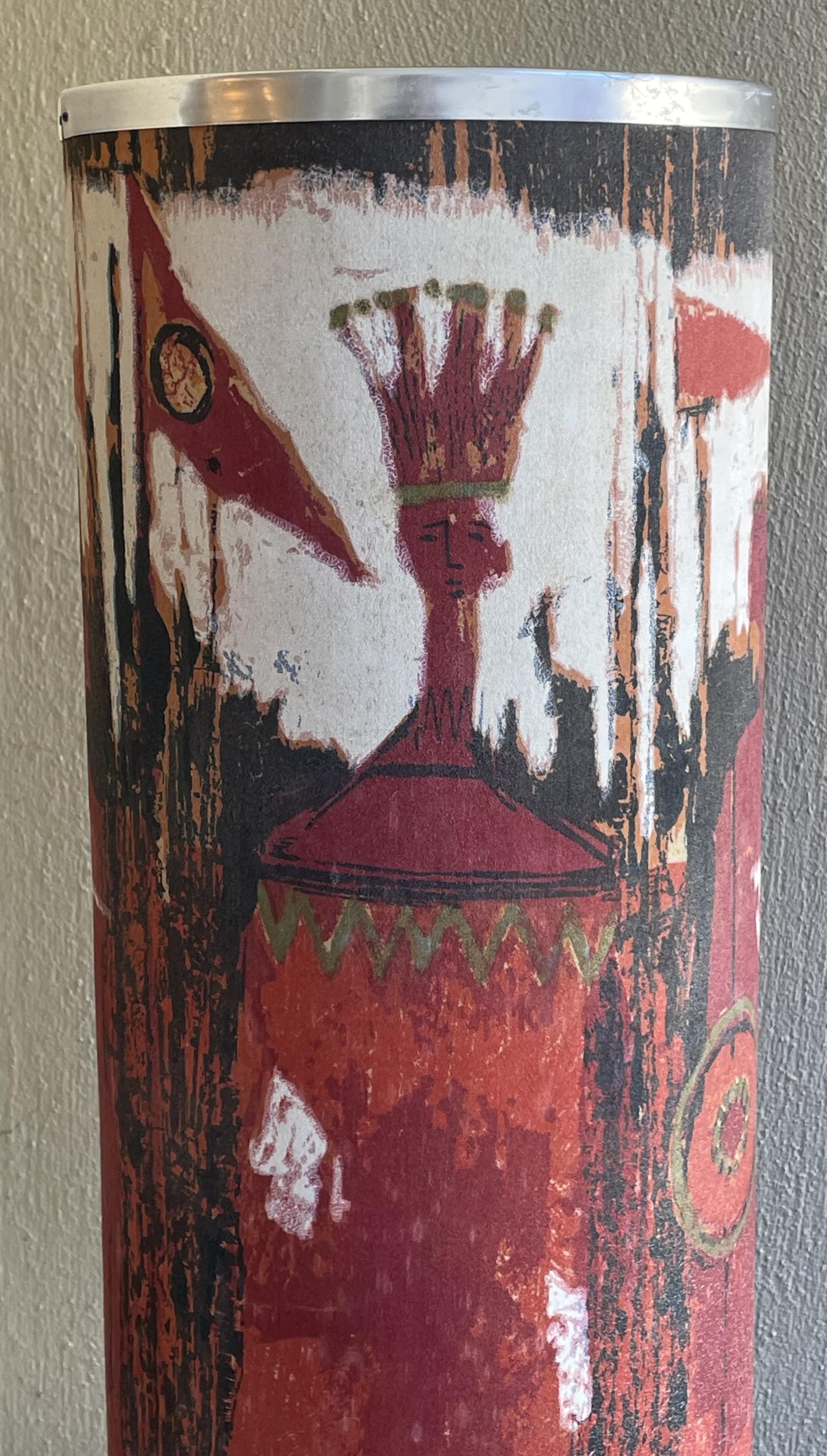 Mid Century Lamp The Age of Kings by Tibor Reich (1 of 6)