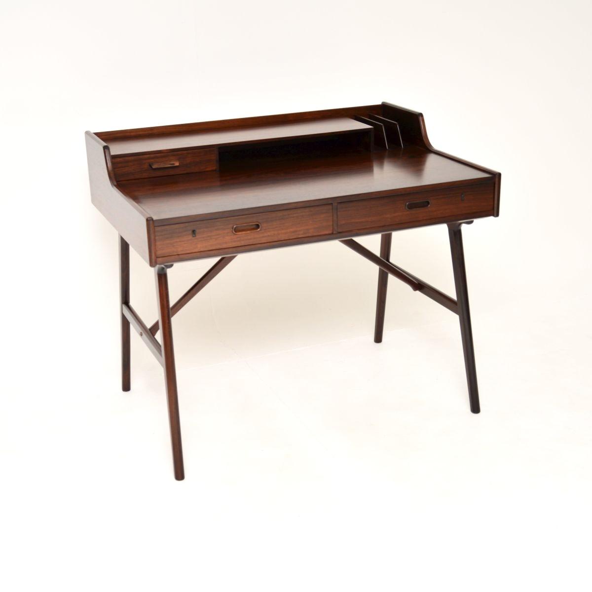 Vintage Danish Rosewood Desk by Arne Wahl Iversen (1 of 11)