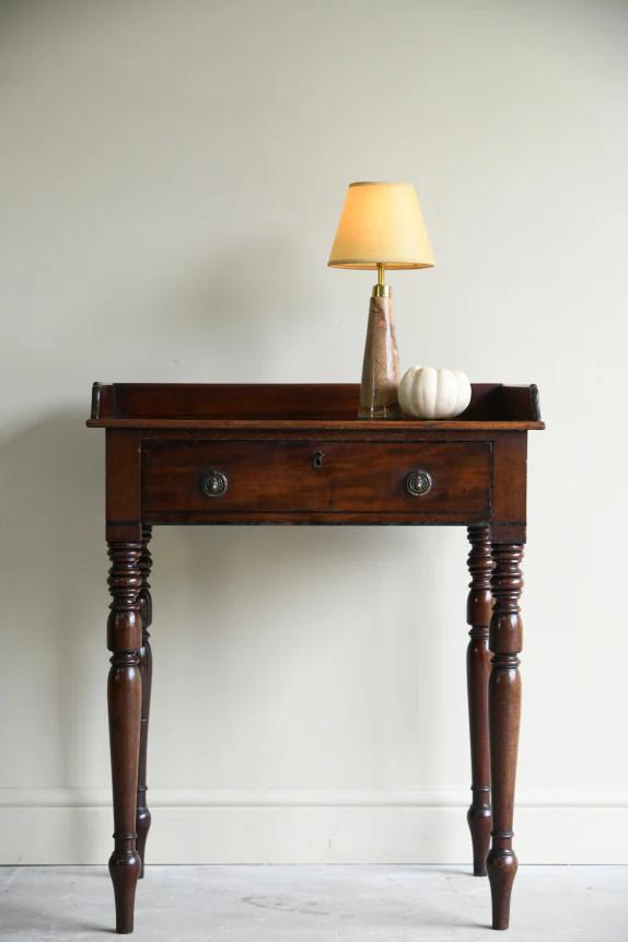 Antique 19th Century Mahogany Occasional Table (1 of 9)