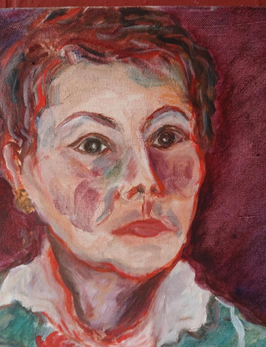 Modernist Oil on Canvas Unknown Artist (1 of 2)