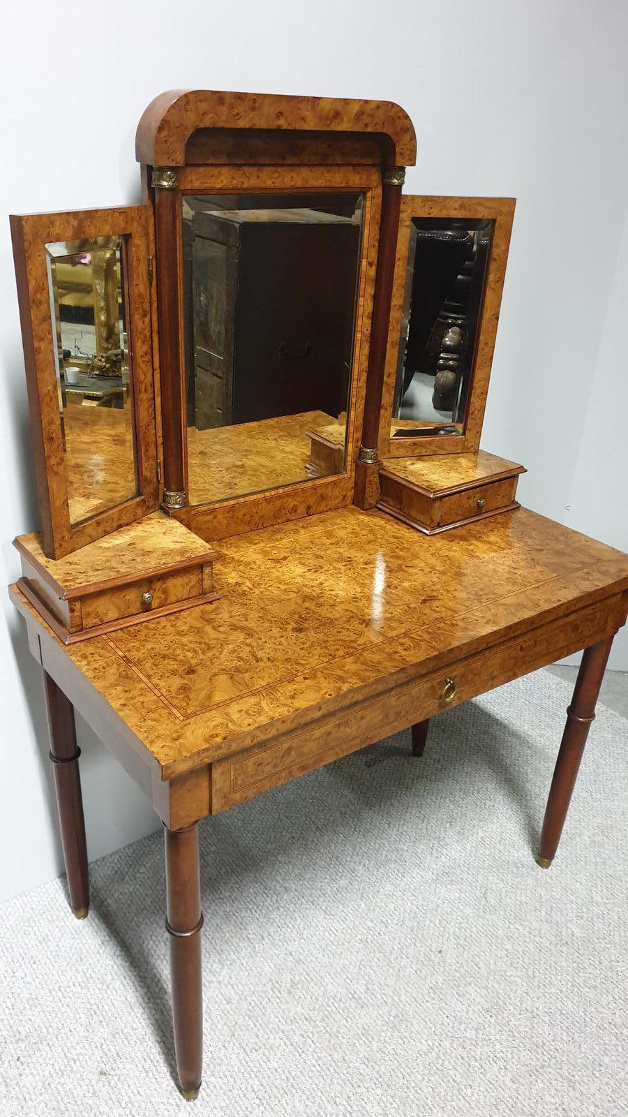 Fabulous French Burr Dressing Table (1 of 1)